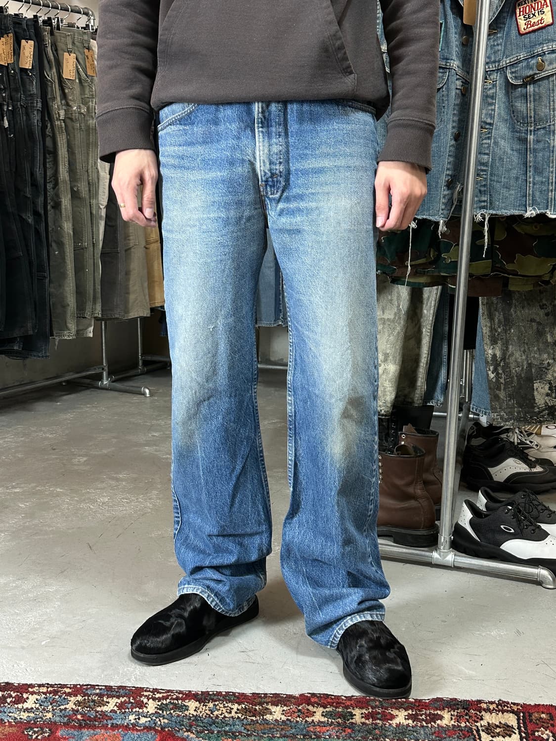 90's USA Made 빈티지 리바이스 517 부츠컷 상품이미지3