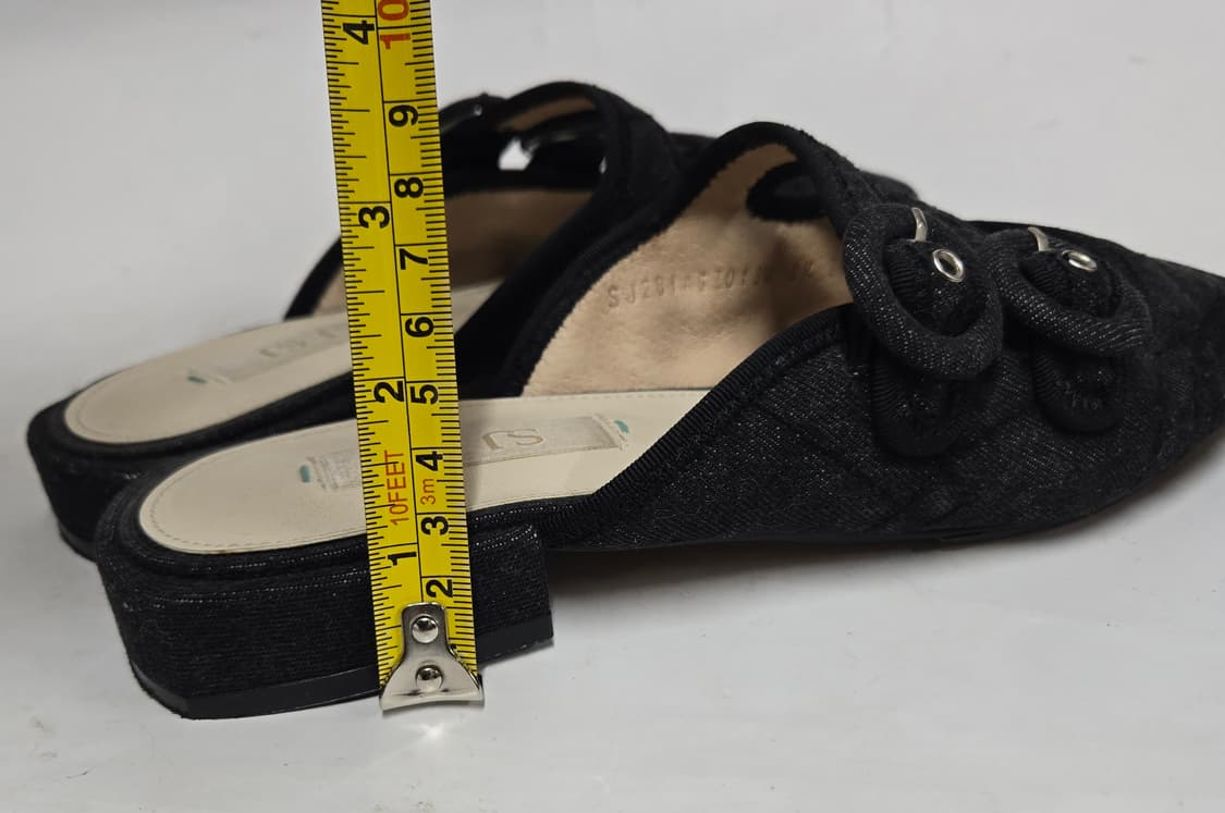SJ SJ 블랙 데님 뮬 245mm 상품이미지10