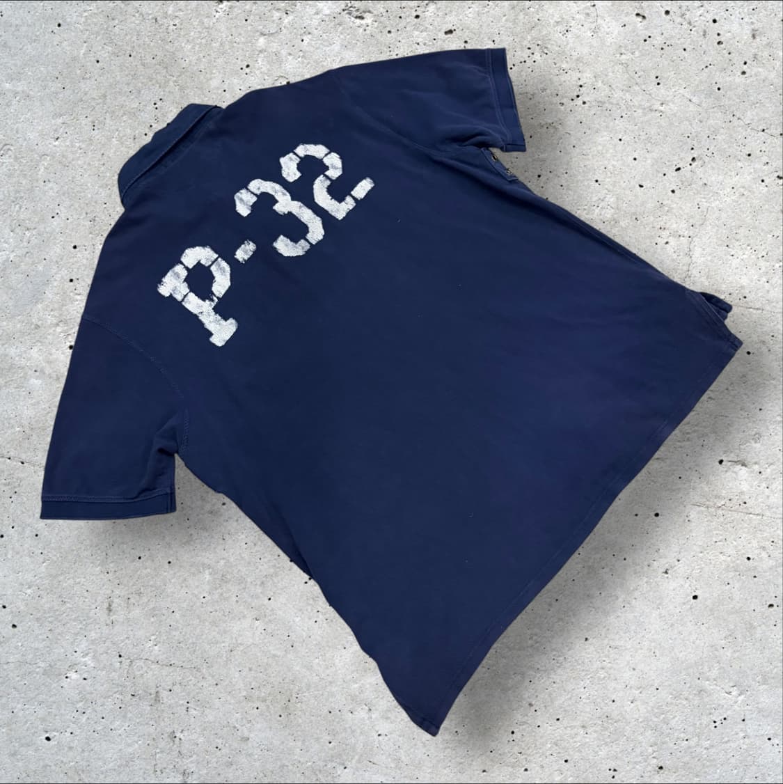 [2XB] 폴로 랄프로렌 패치 빅사이즈 네이비 반팔 폴로티셔츠 B647 상품이미지2