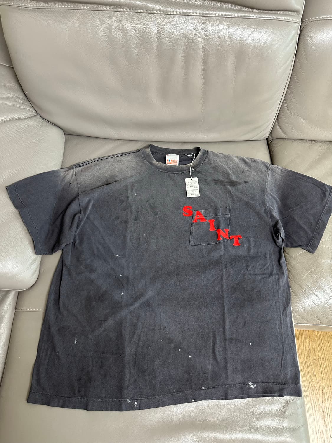 [XXL] 25FW 세인트미카엘 포켓 티 상품이미지1