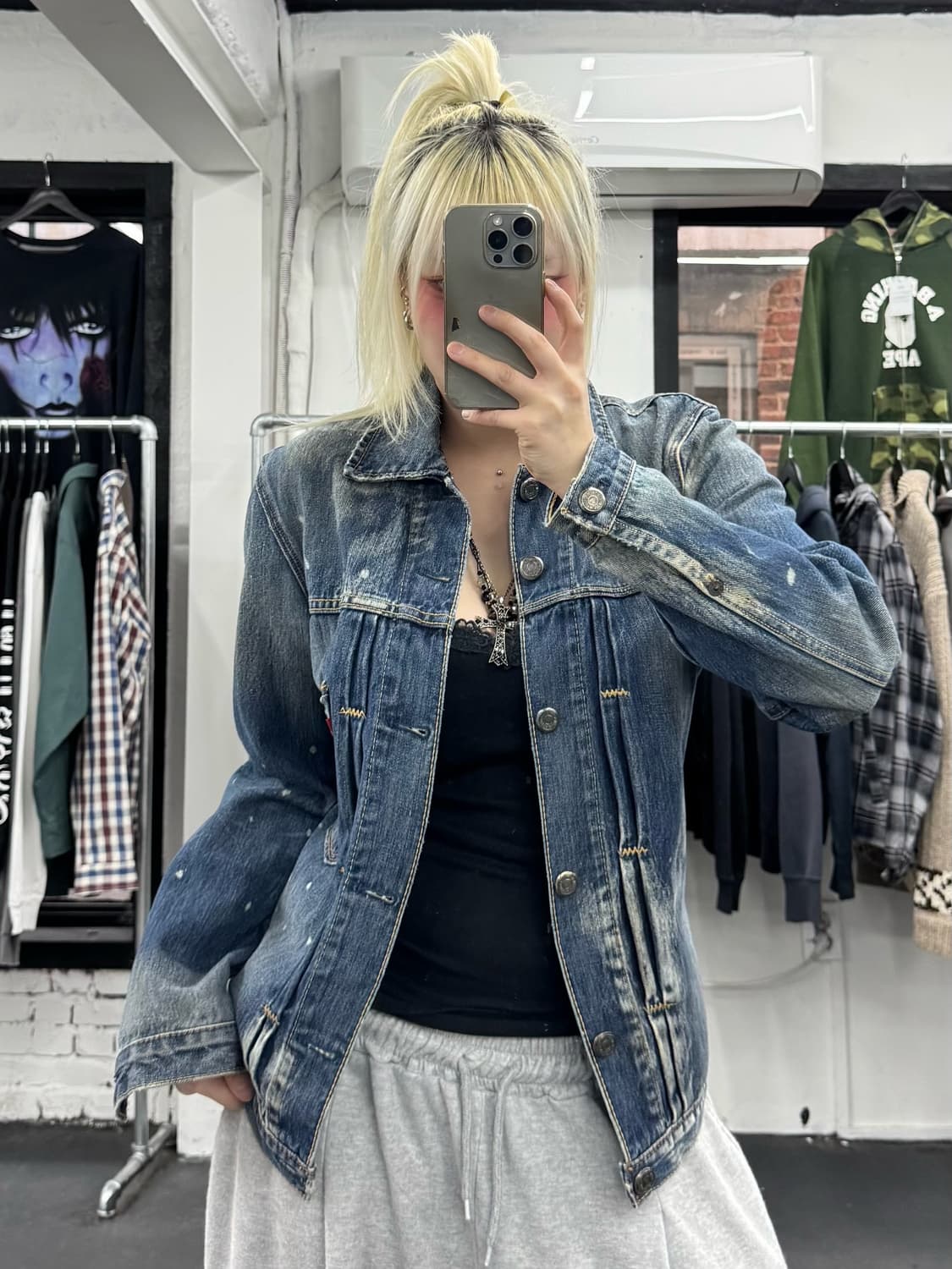 리바이스 워시드 데님자켓 상품이미지2