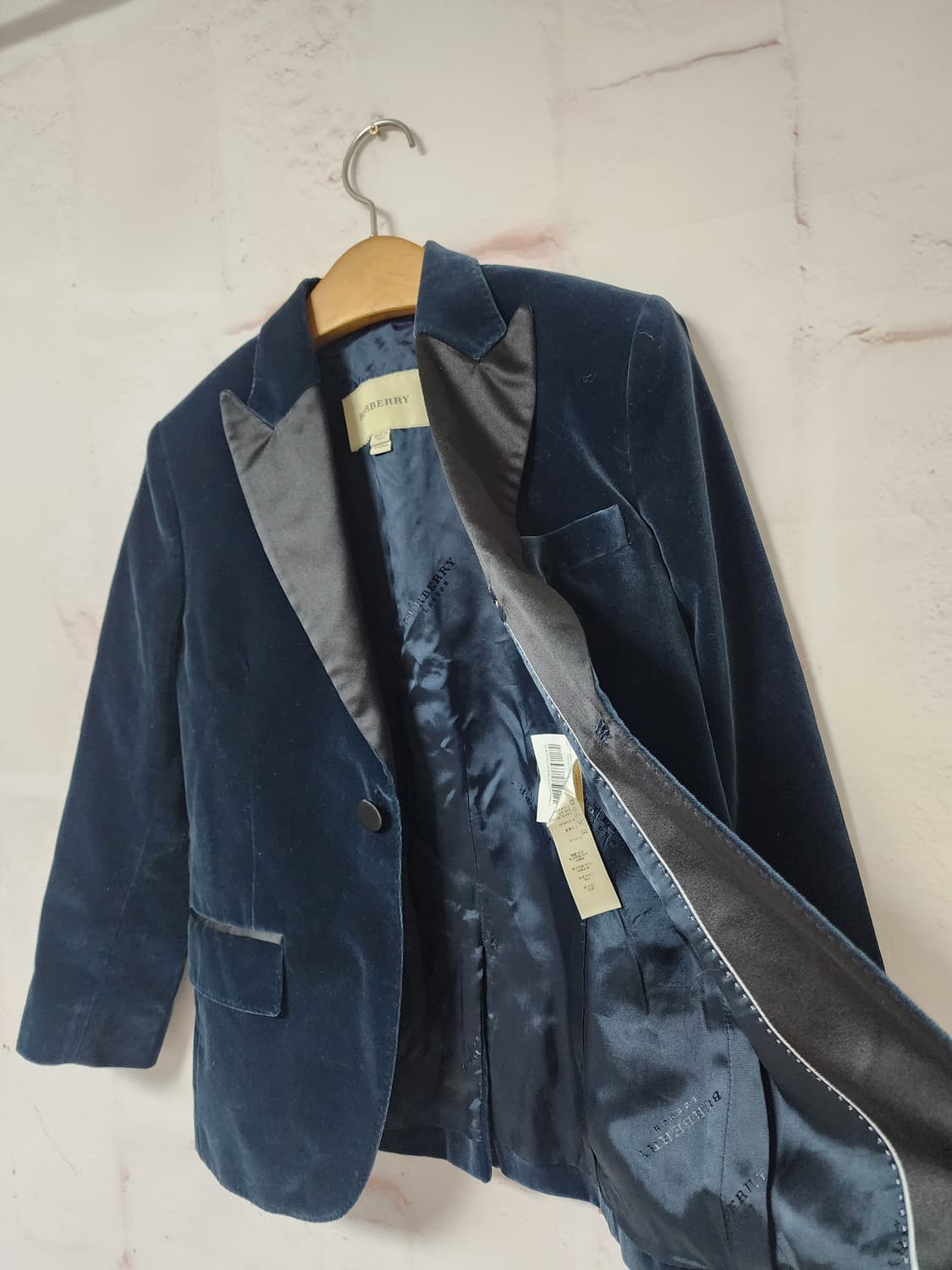 버버리 벨벳 자켓 아동용 상품이미지6