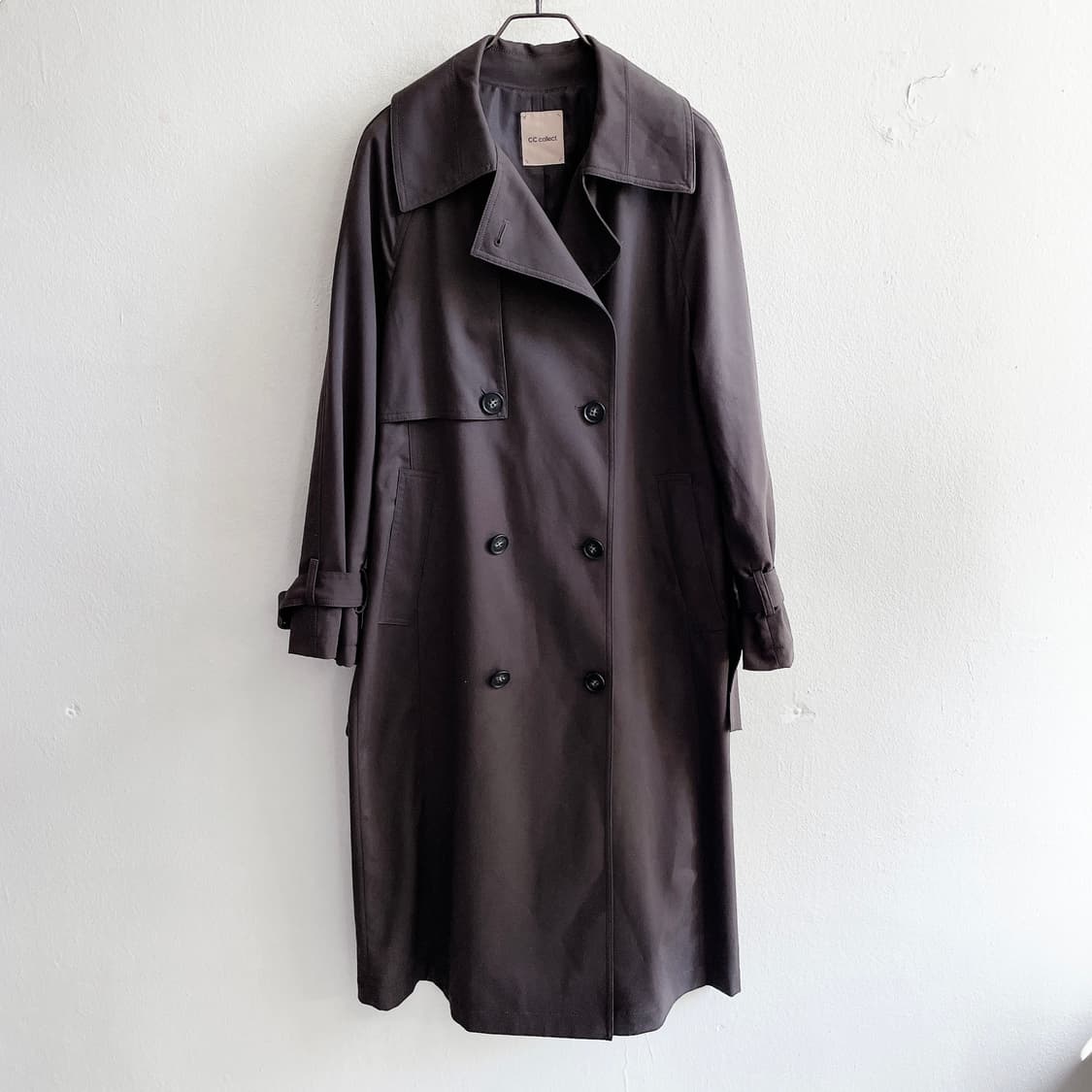 23FW 씨씨콜렉트 플랩포인트 더블버튼 트렌치코트 상품이미지7