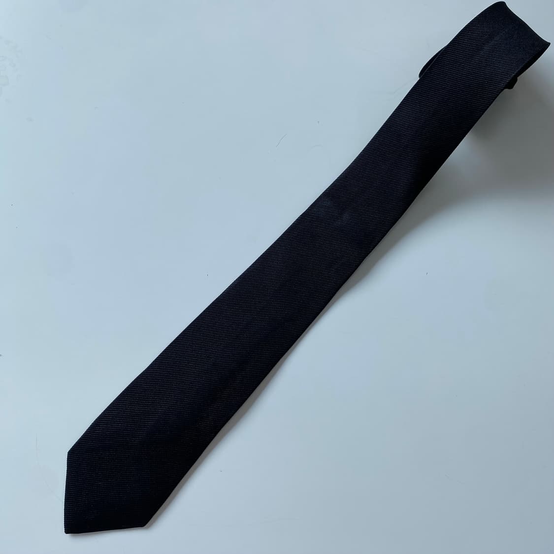 신형 돌체 앤 가바나 (D&G) 슬림 정품 블랙넥타이5.7cm 상품이미지5