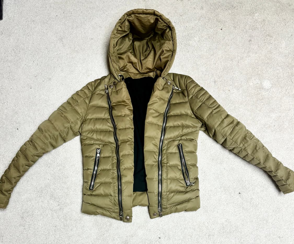 Balmain 14fw 더블 라이더 푸퍼 자켓 상품이미지3