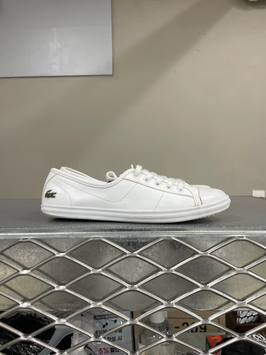 라코스테 플랫 스니커즈 38 상품이미지4