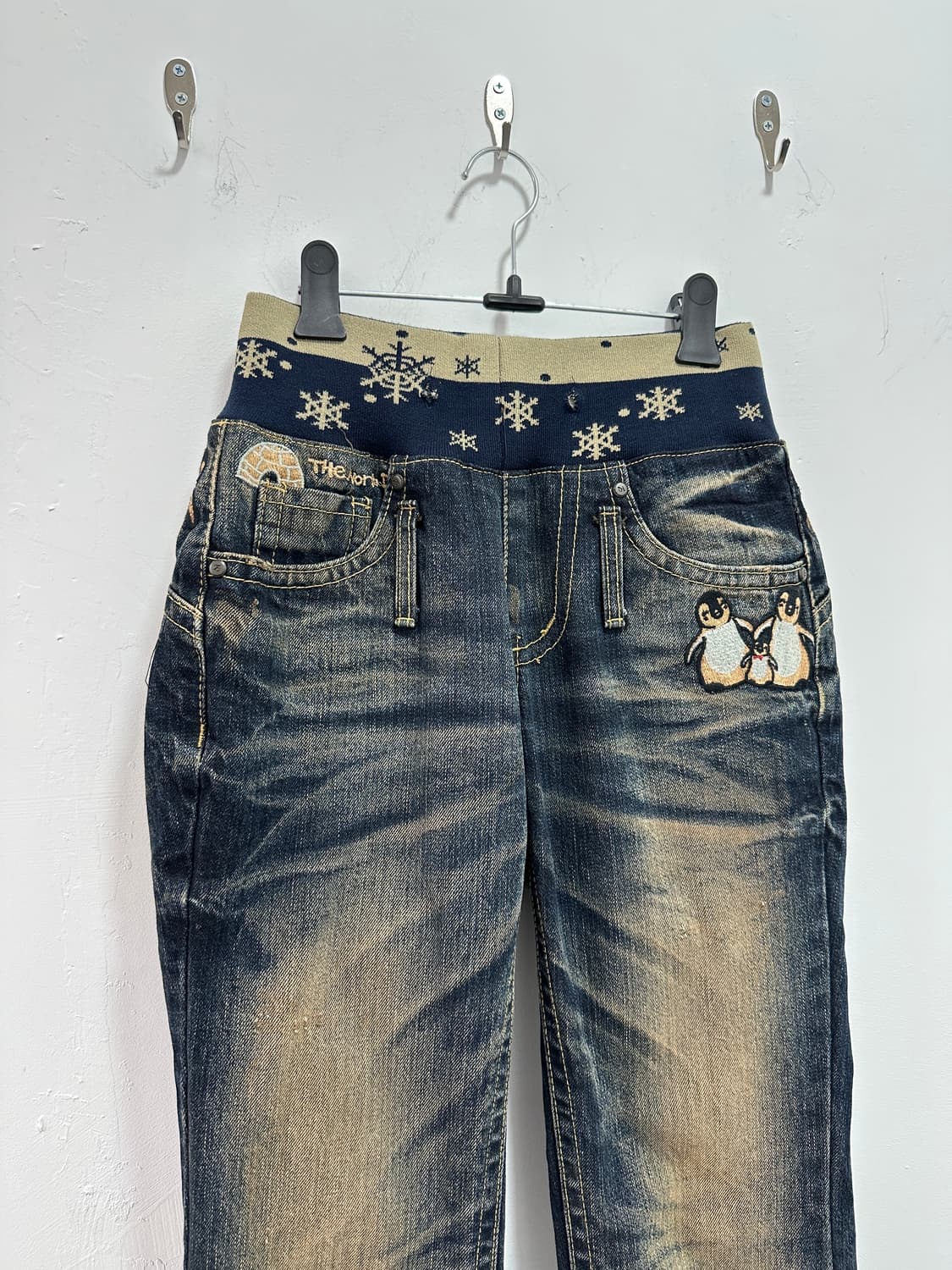 Vintage patch detail washing denim  상품이미지9