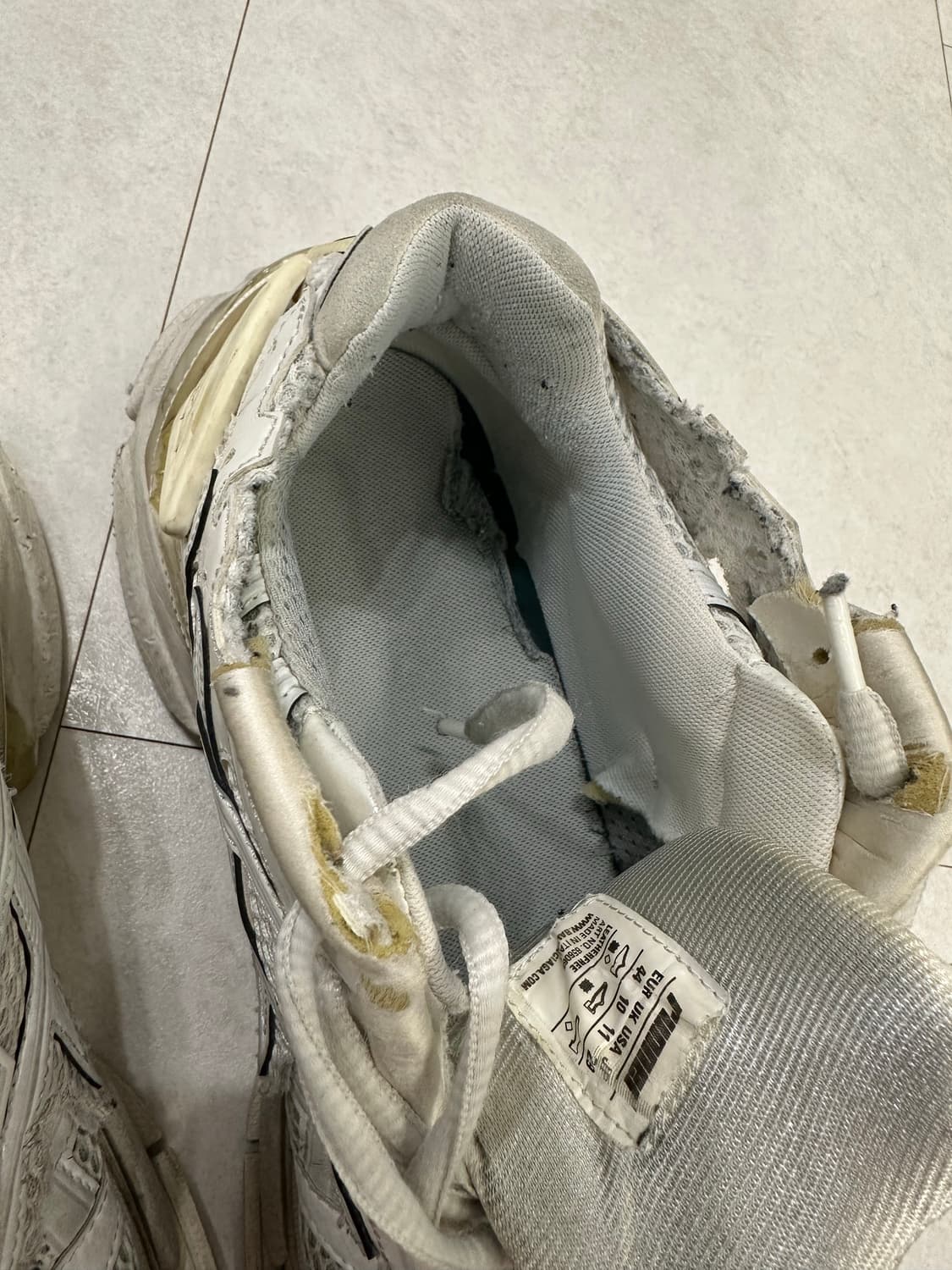 (44) 발렌시아가 뉴러너 화이트 상품이미지6