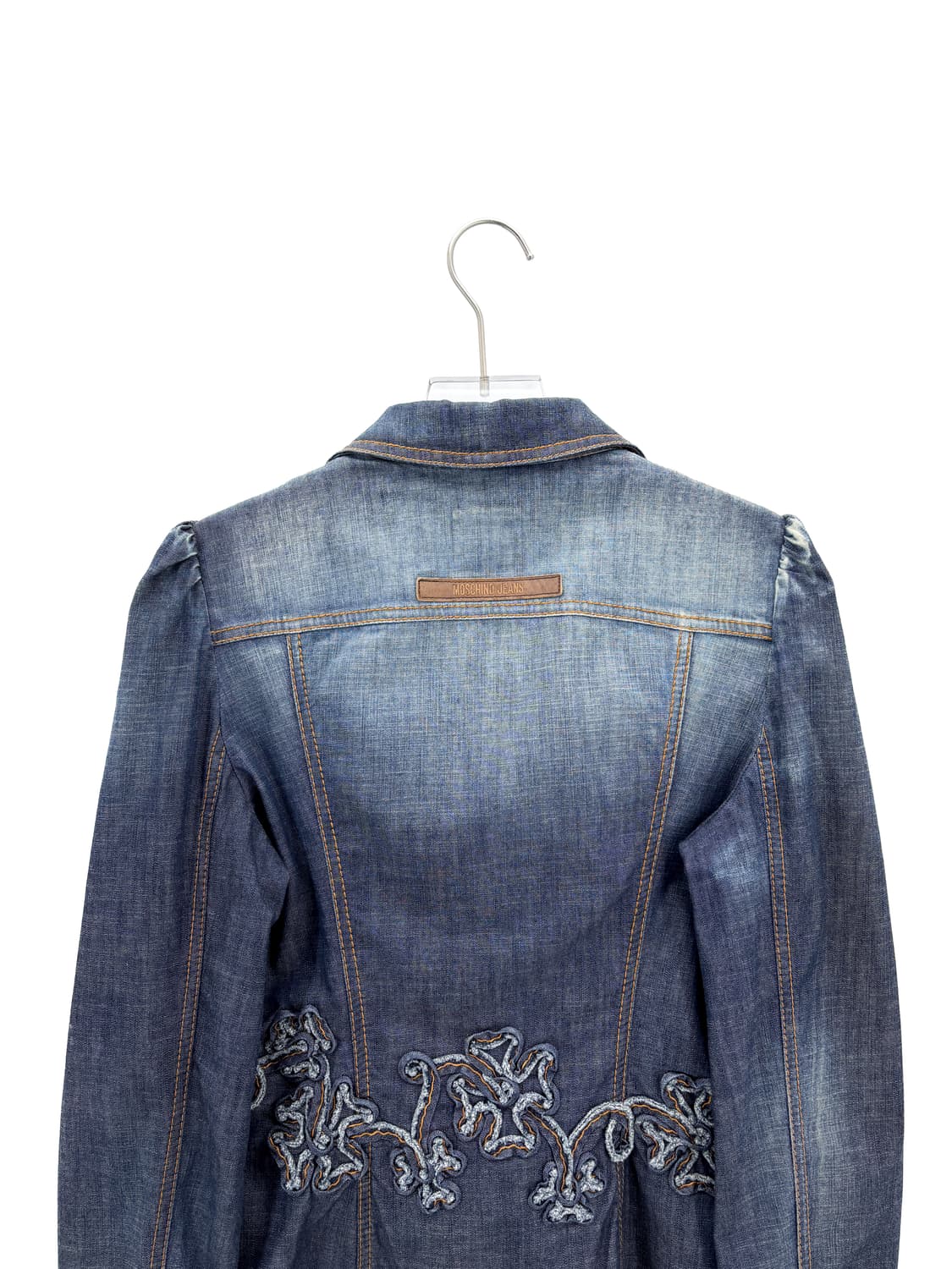 모스키노 플라워 아플리케 데님자켓 상품이미지8