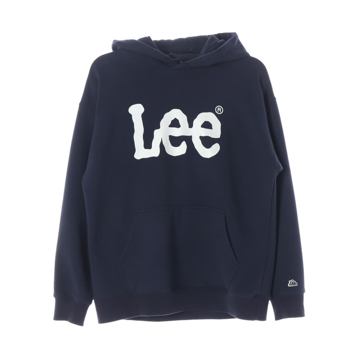 LEE 빅로고 네이비 스웨트 후드티 S 상품이미지1