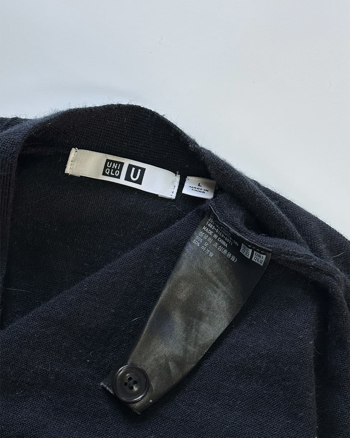 유니클로 울 가디건 롱 원피스 상품이미지3