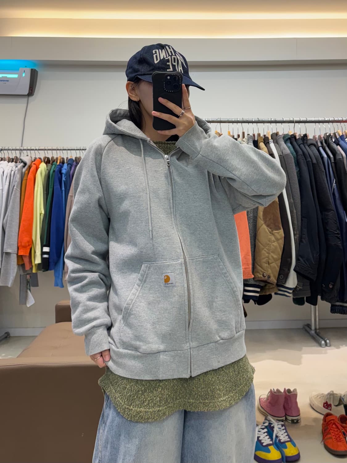 칼하트 wip 후드집업 상품이미지8