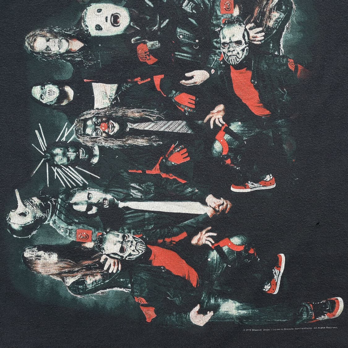 2010 Slipknot 슬립낫 빈티지 티셔츠 상품이미지4