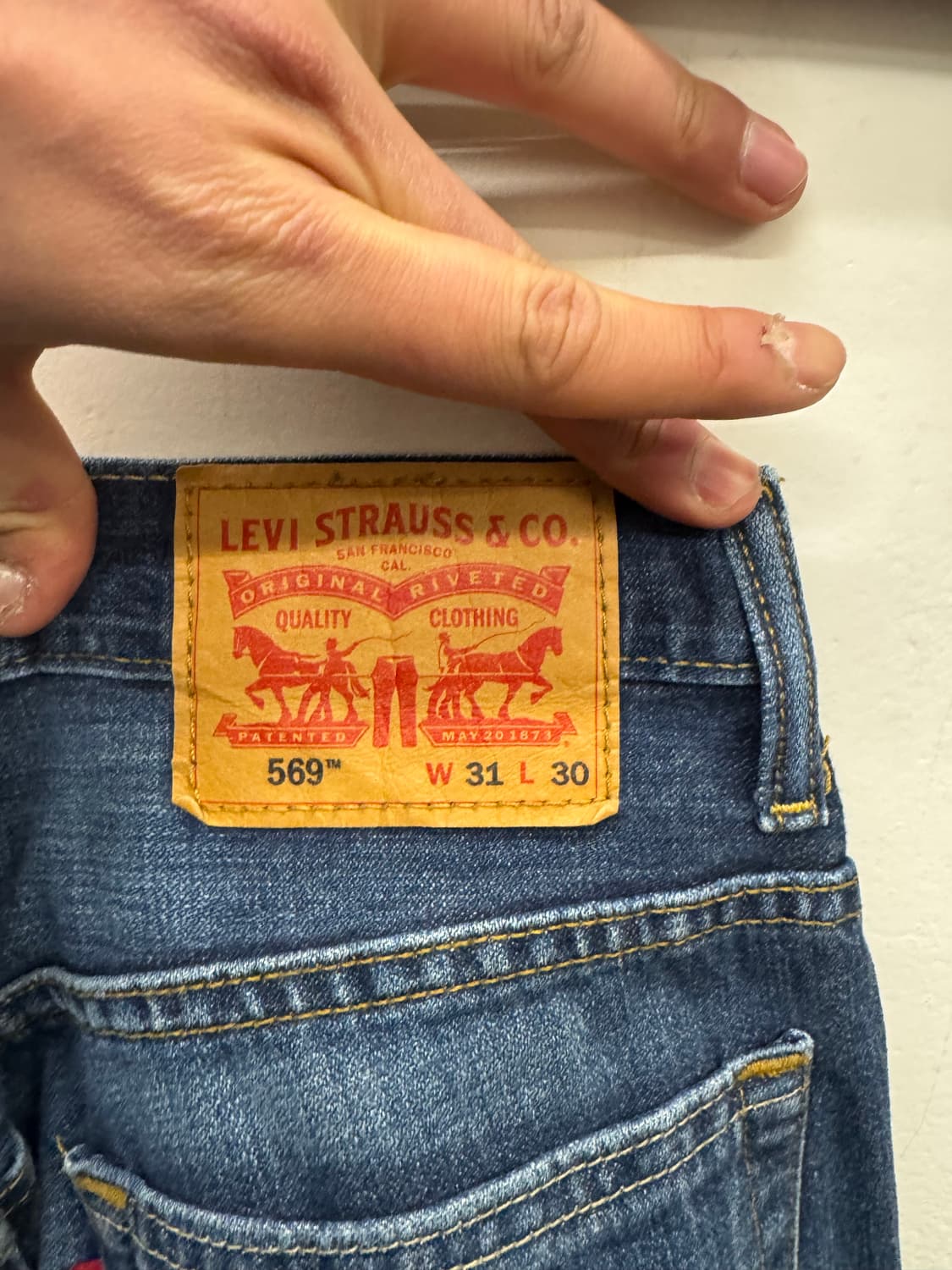 00‘s Levi’s 569 Loose Straight 상품이미지6