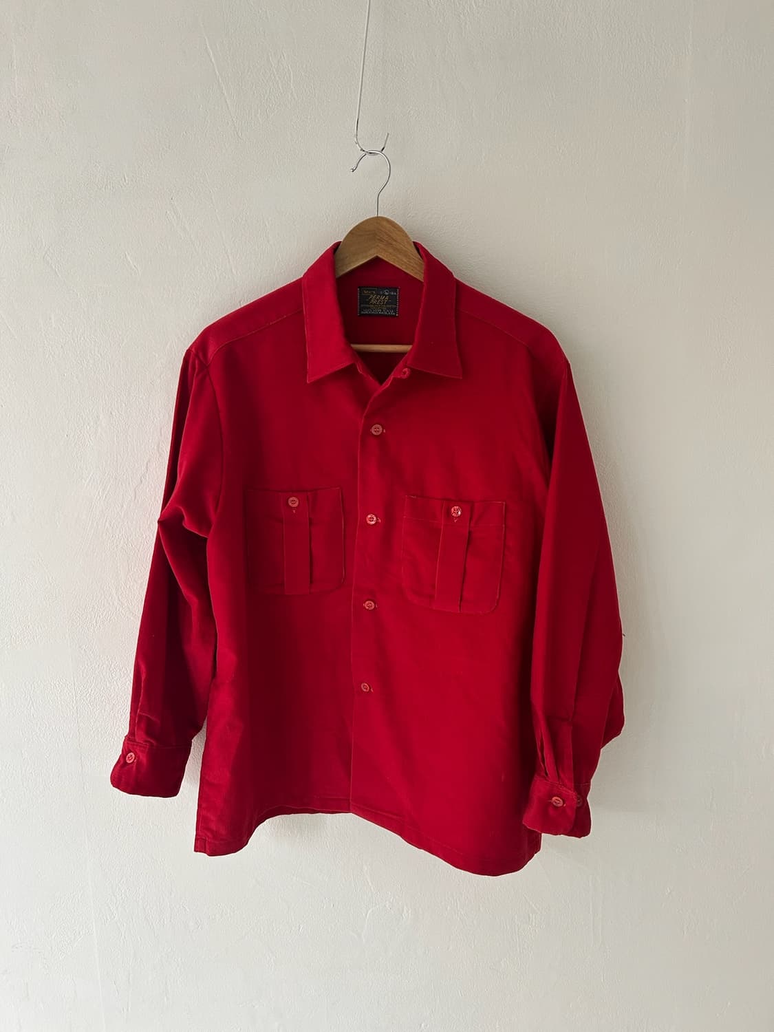 60-70's Sears Perma Prest open collar  상품이미지1