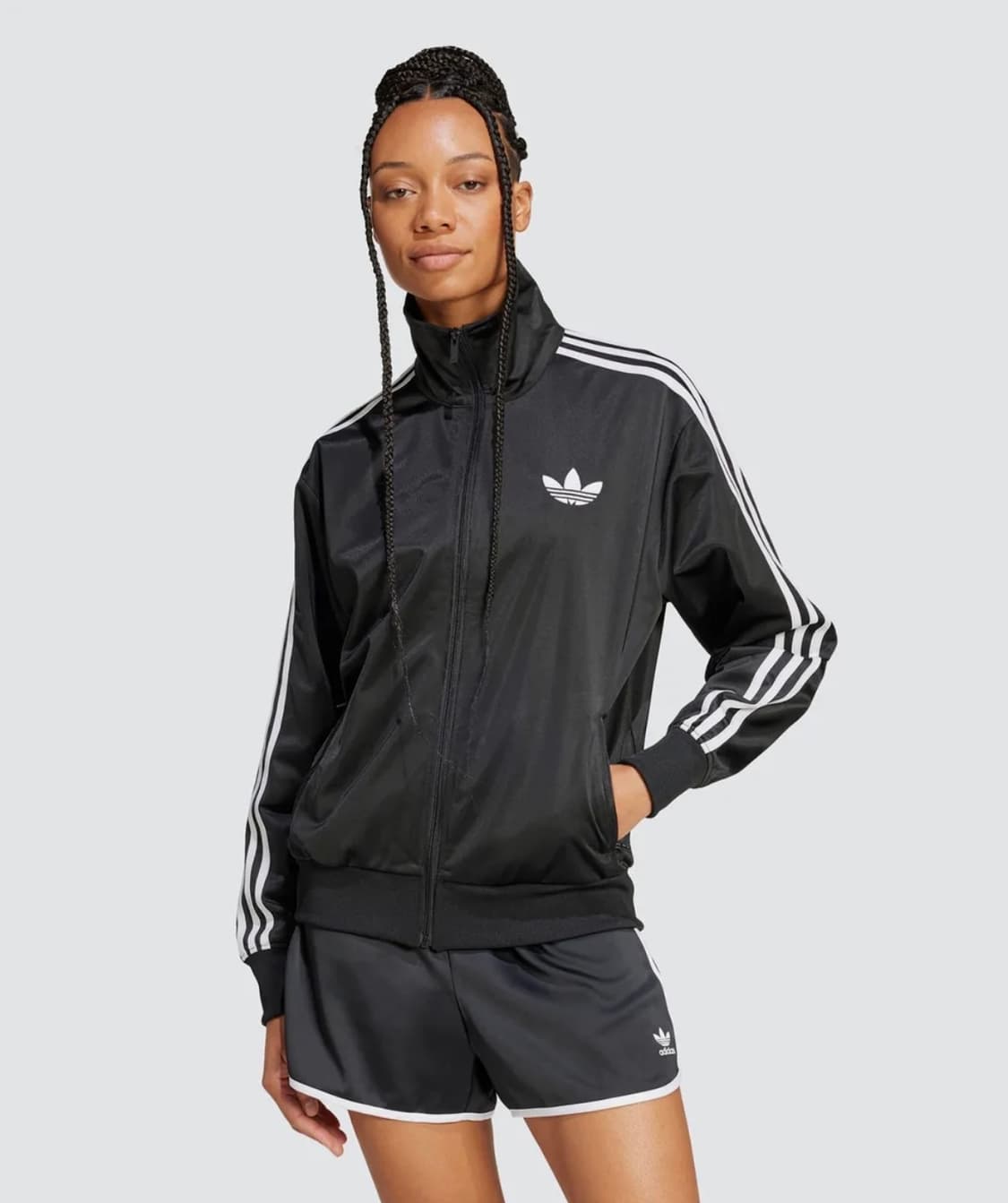 아디다스 파이어버드 루즈 트랙탑 블랙 아디다스 져지 상품이미지2