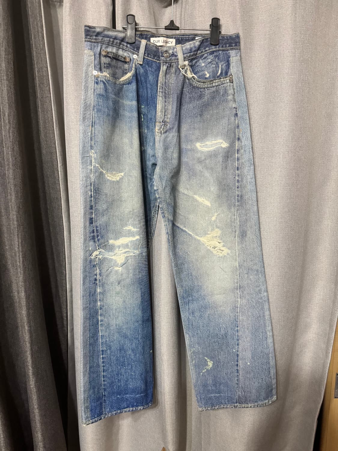 아워레가시 써드컷 디지털 데님팬츠 상품이미지1