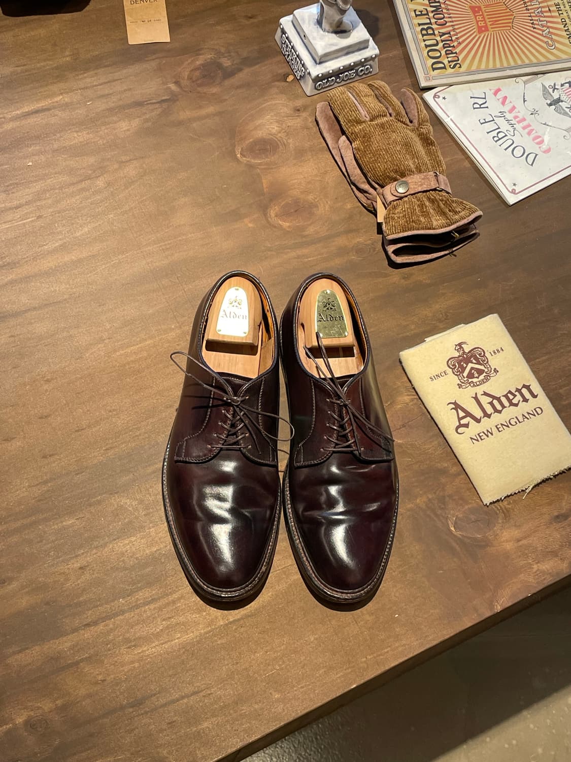 Alden 알든 990 코도반 판매 rrl 레드윙 상품이미지2