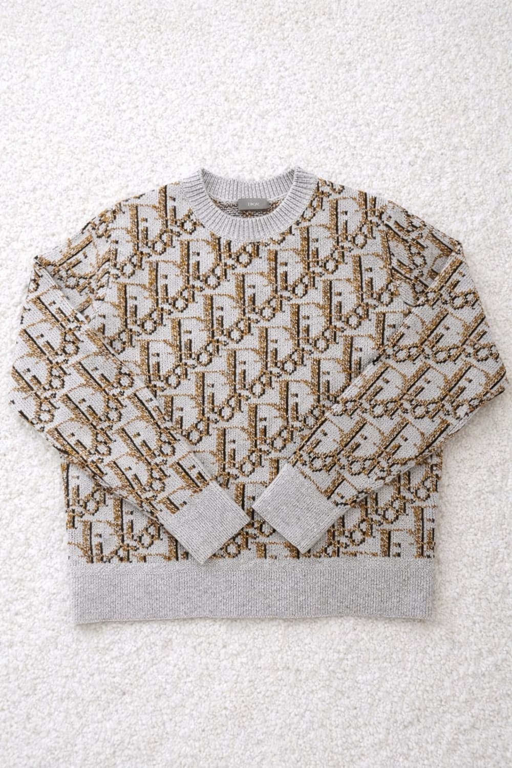 디올 오블리크 자카드 니트 L사이즈 정품 상품이미지1