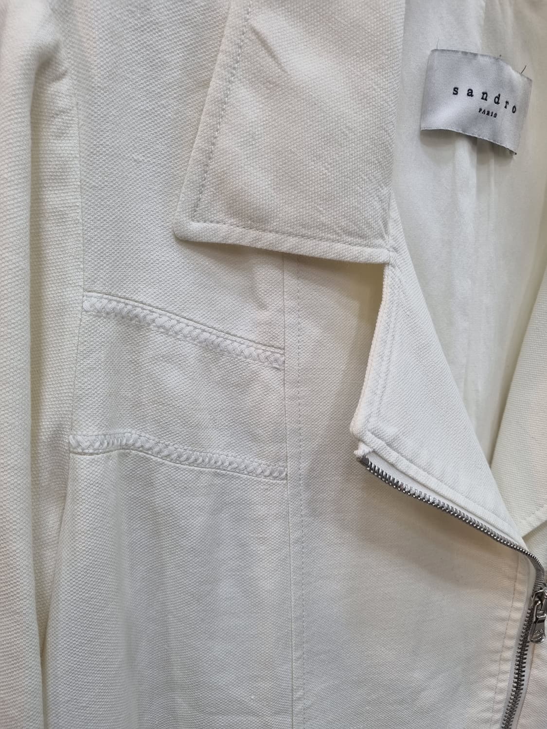 산드로 여성 자켓 아이보리 54호 상품이미지4