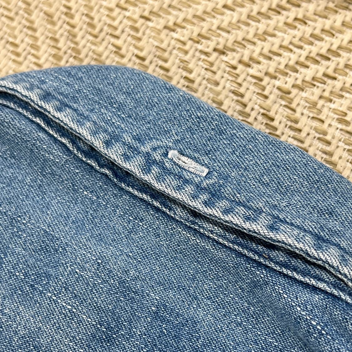 에디바우어 자수 데님 셔츠 r3351 상품이미지5