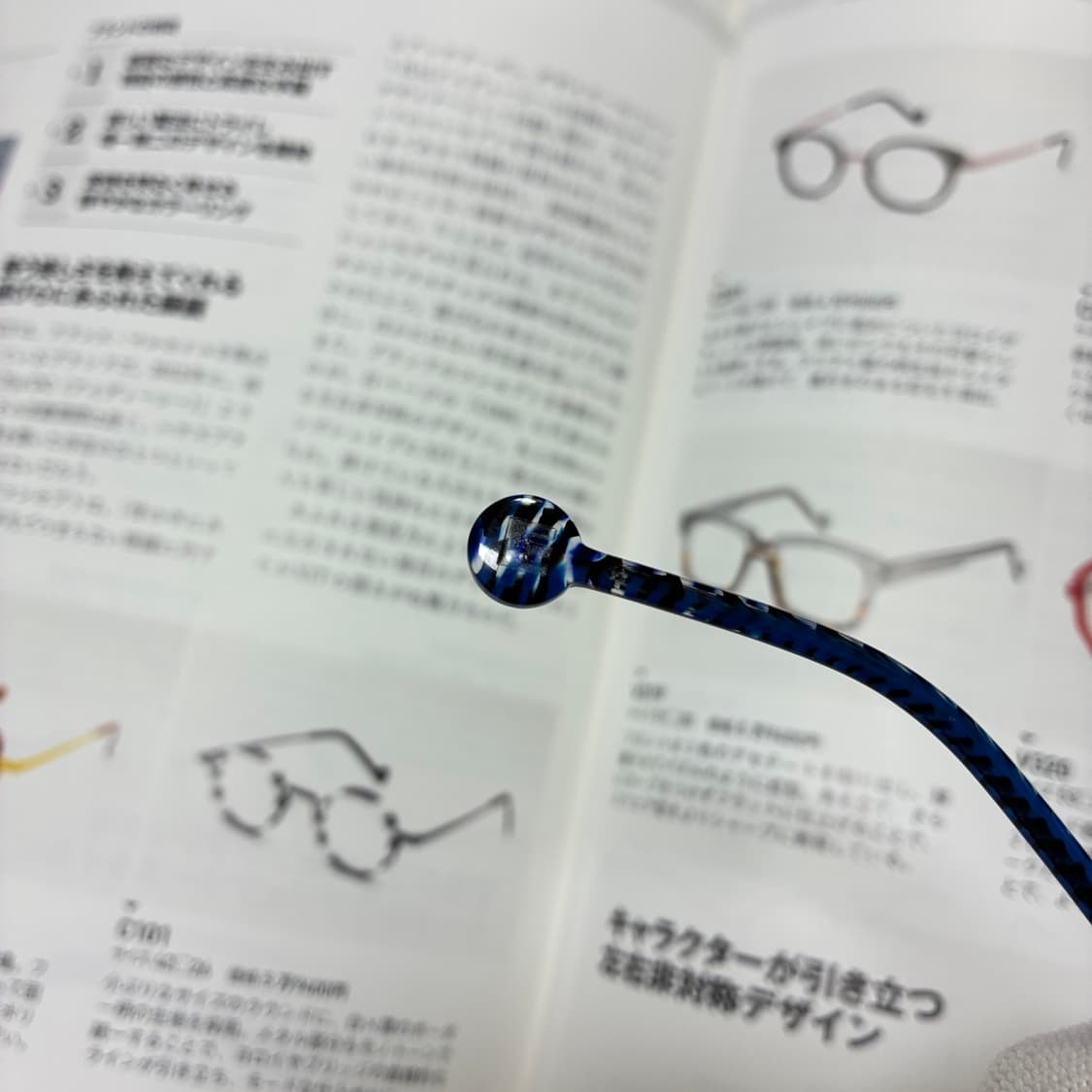 L.A. EYEWORKS 엘에이 아이웍스 캣아이 뿔테 안경 상품이미지7