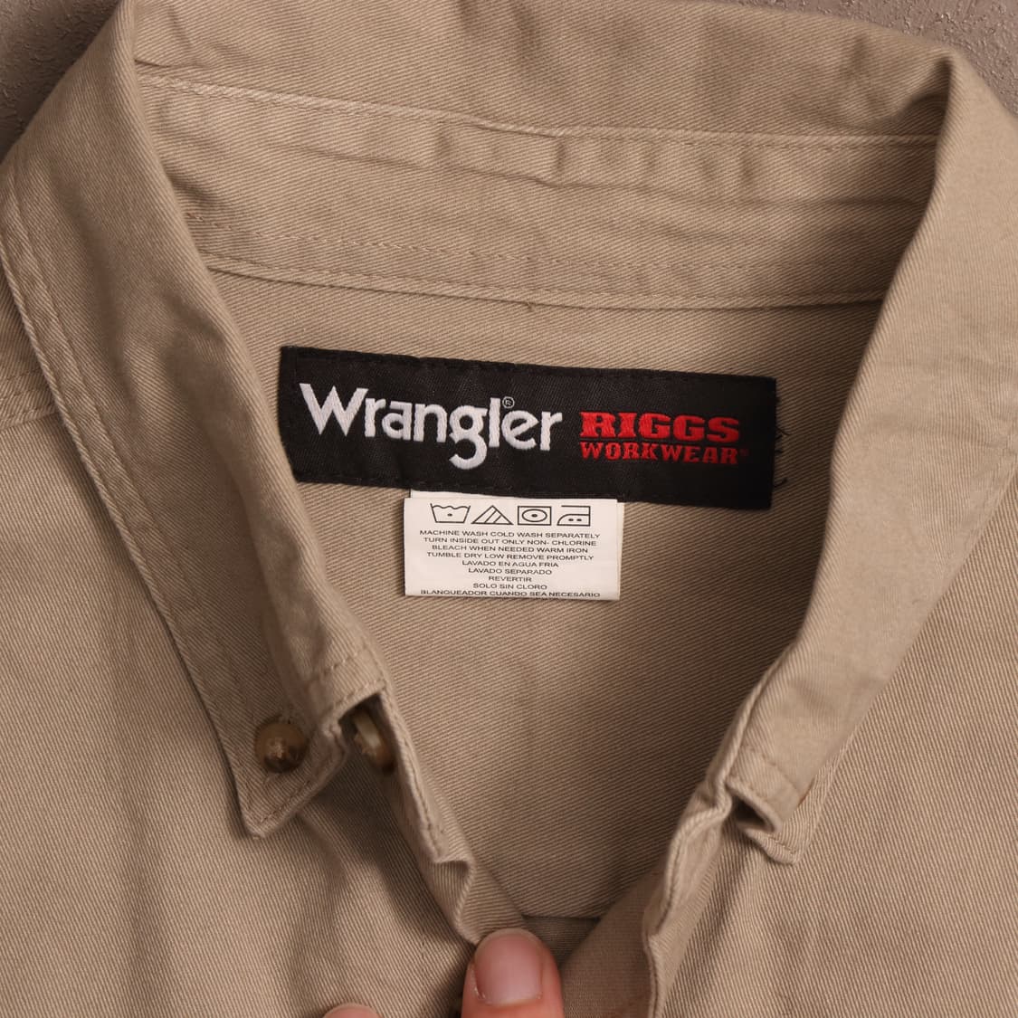 랭글러 릭스 헤비코튼 워크셔츠 A1345 상품이미지3