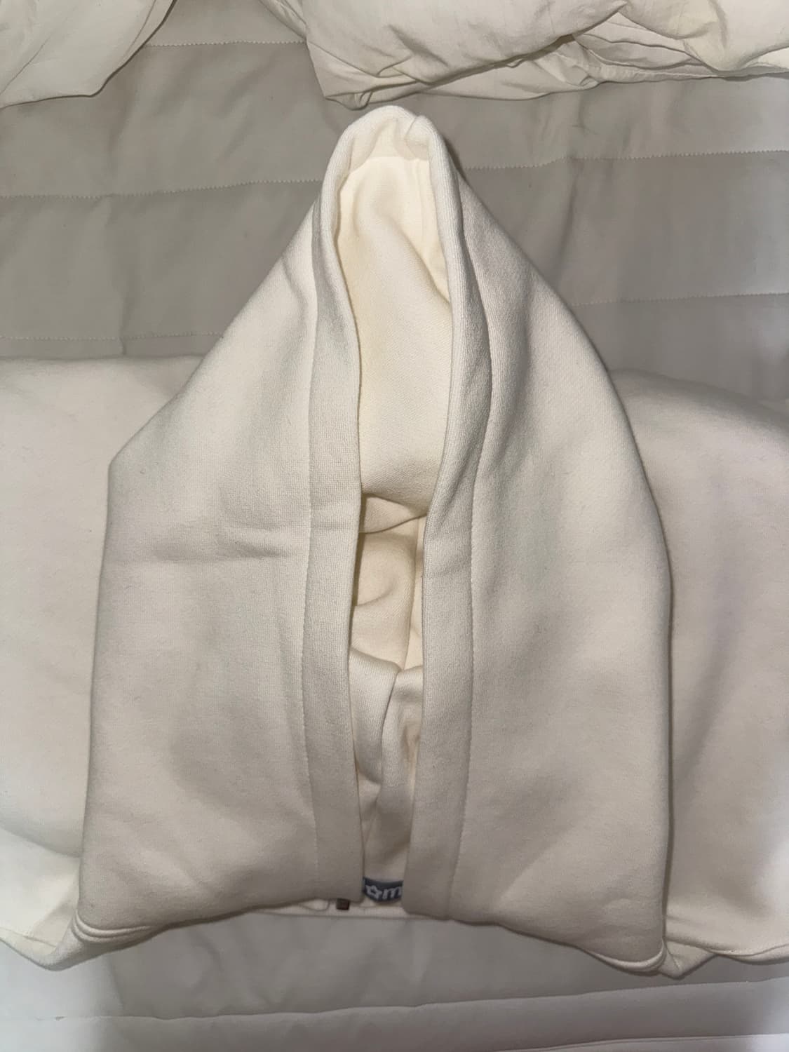 샬롬클럽 고티 후드 집업 화이트 상품이미지5