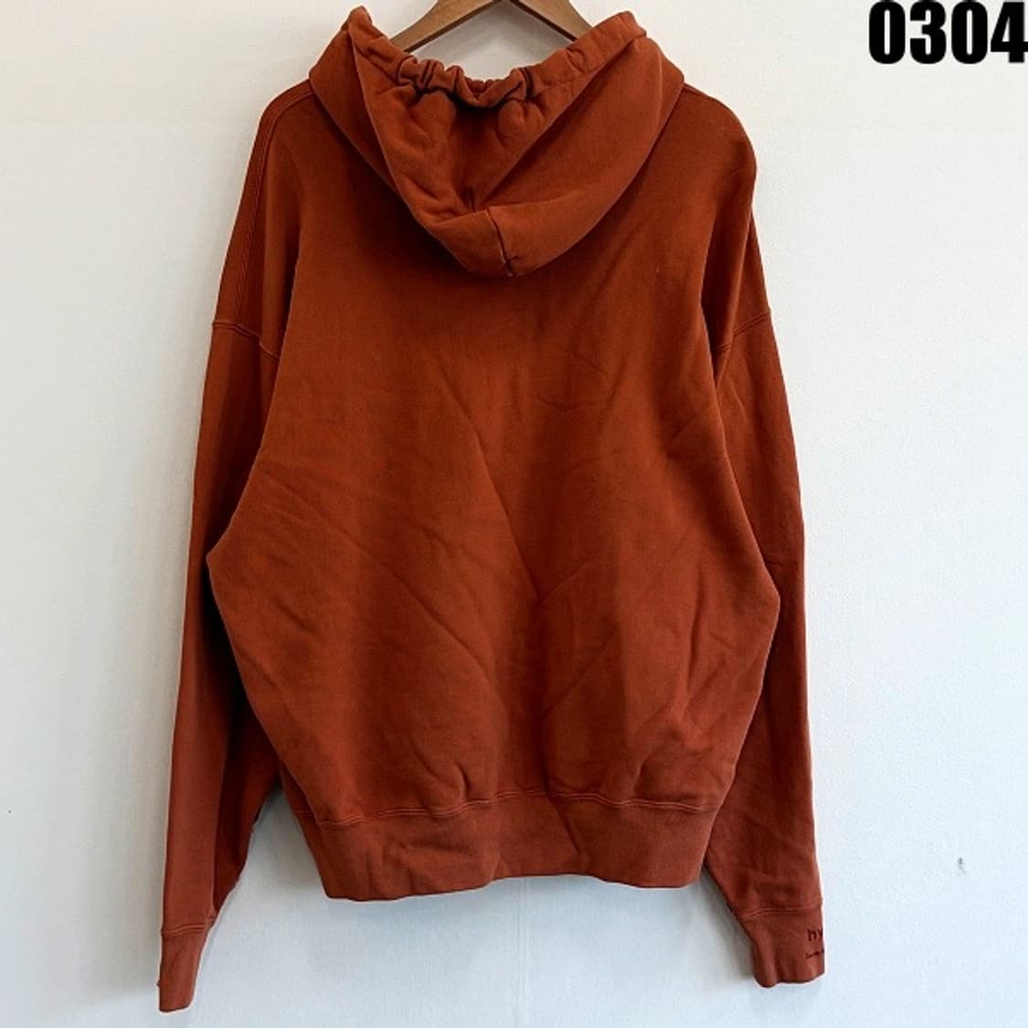 비이커 가먼트 다잉 후드 스웻셔츠 후드티 95 실측 XL 0304 상품이미지8