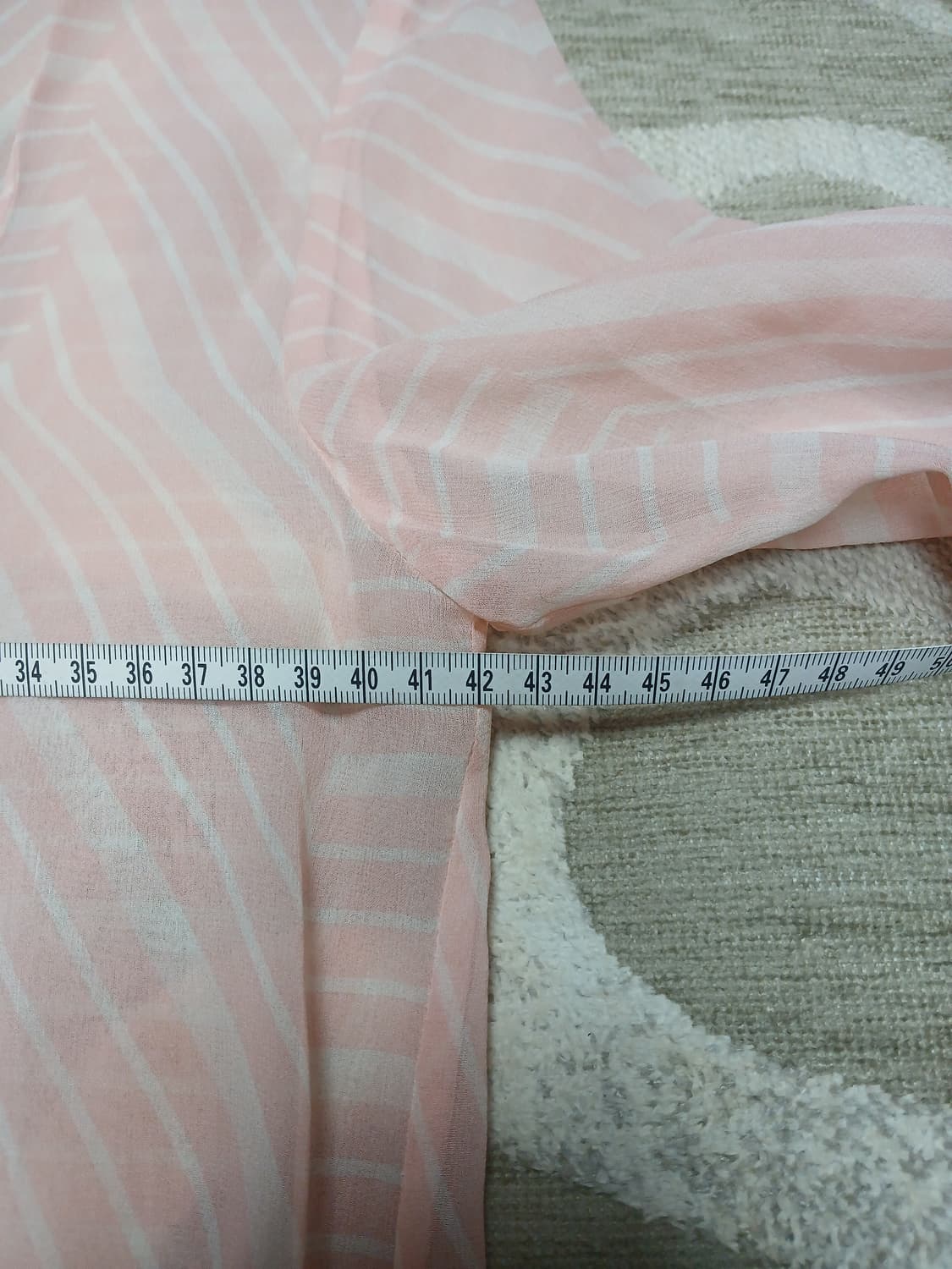 까사렐 cacharel 쉬폰 블라우스40  상품이미지5