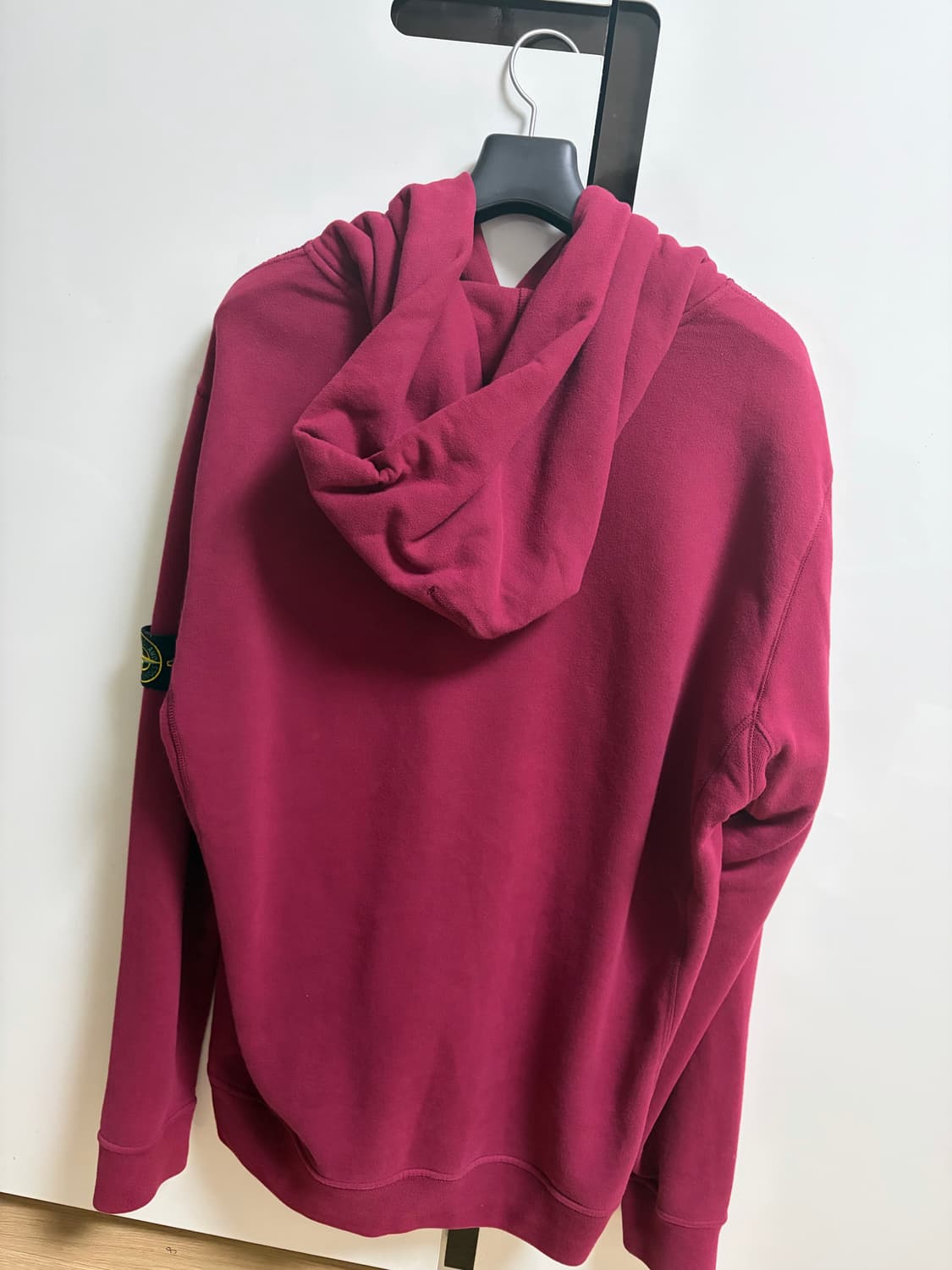 [xxl]스톤아일랜드 버건디 후드티 상품이미지2