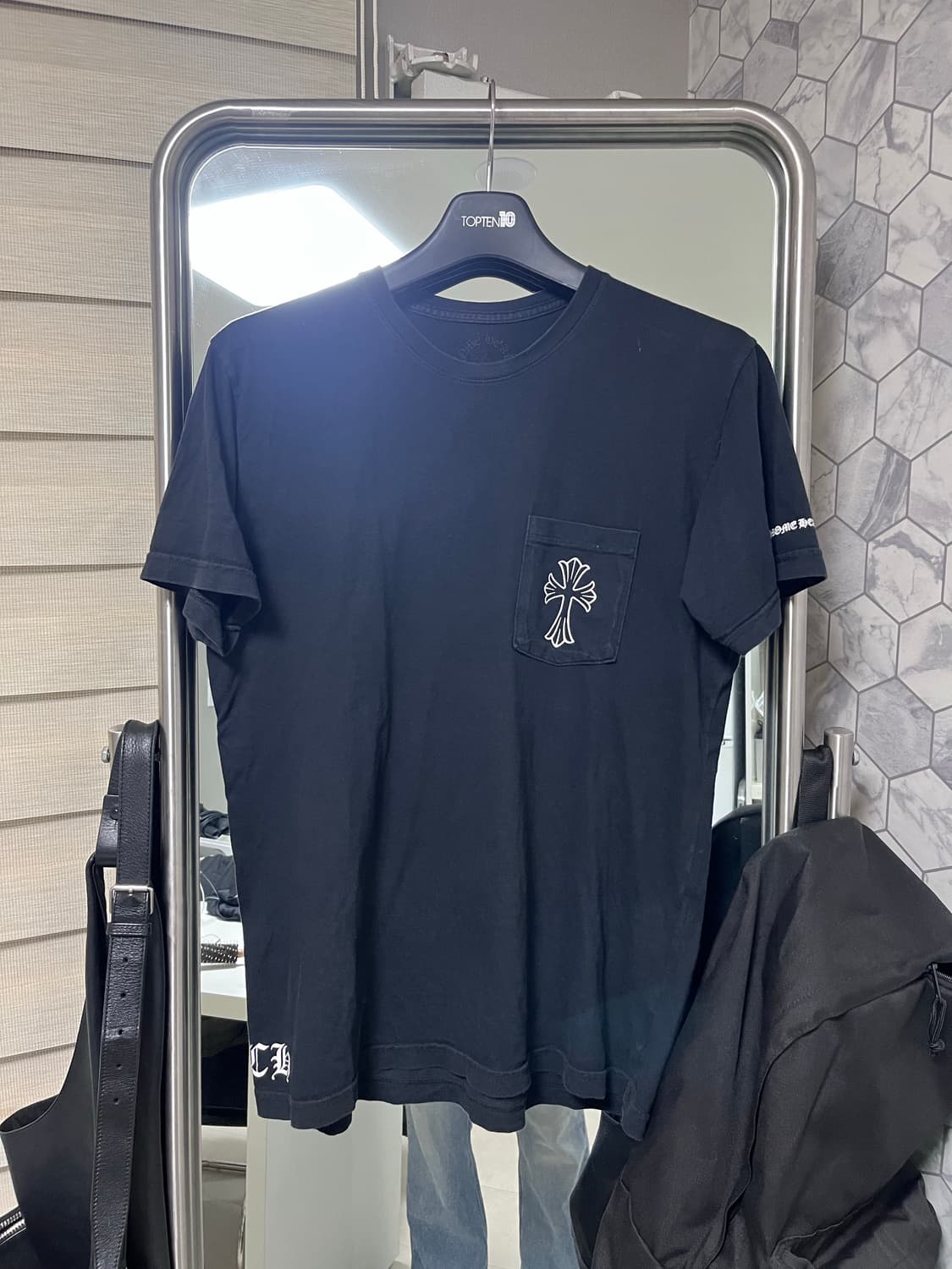 크롬하츠 세메터리 크로스 반팔 L 상품이미지1