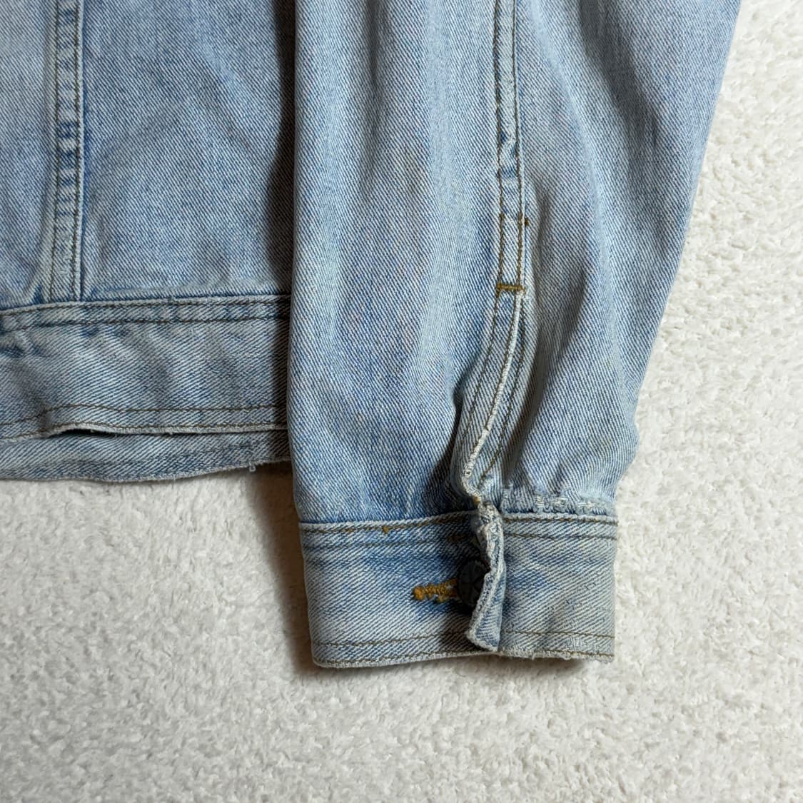 mixedjeans 빈티지 카라 연청자켓 상품이미지4