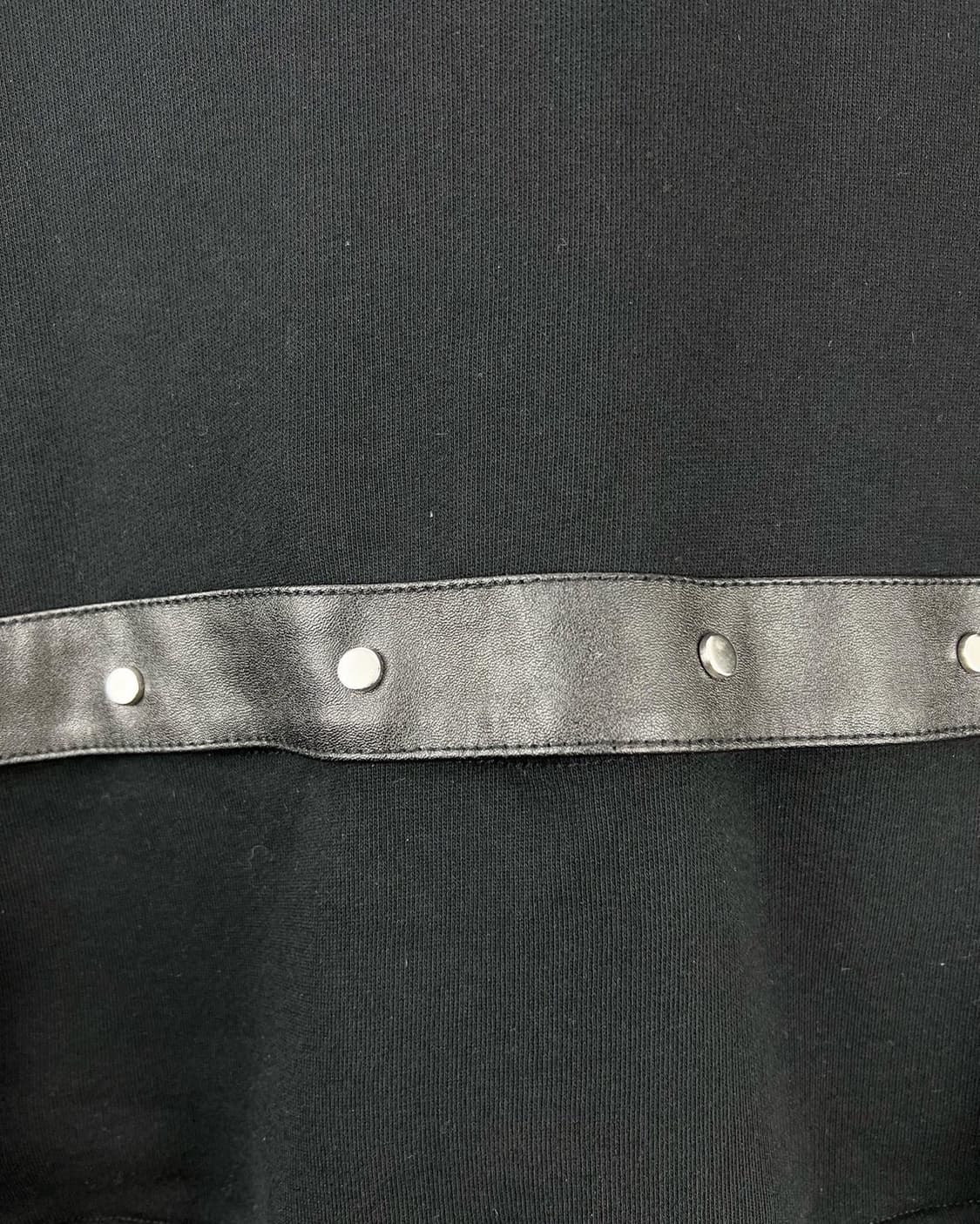 디젤 블랙 세퍼레이트 코튼 스웻셔츠 상품이미지5