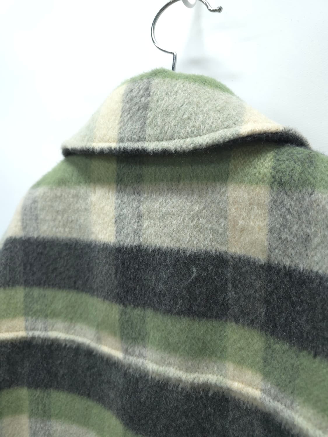 자라 여성 오버사이즈 체크 셔츠 자켓 상품이미지8