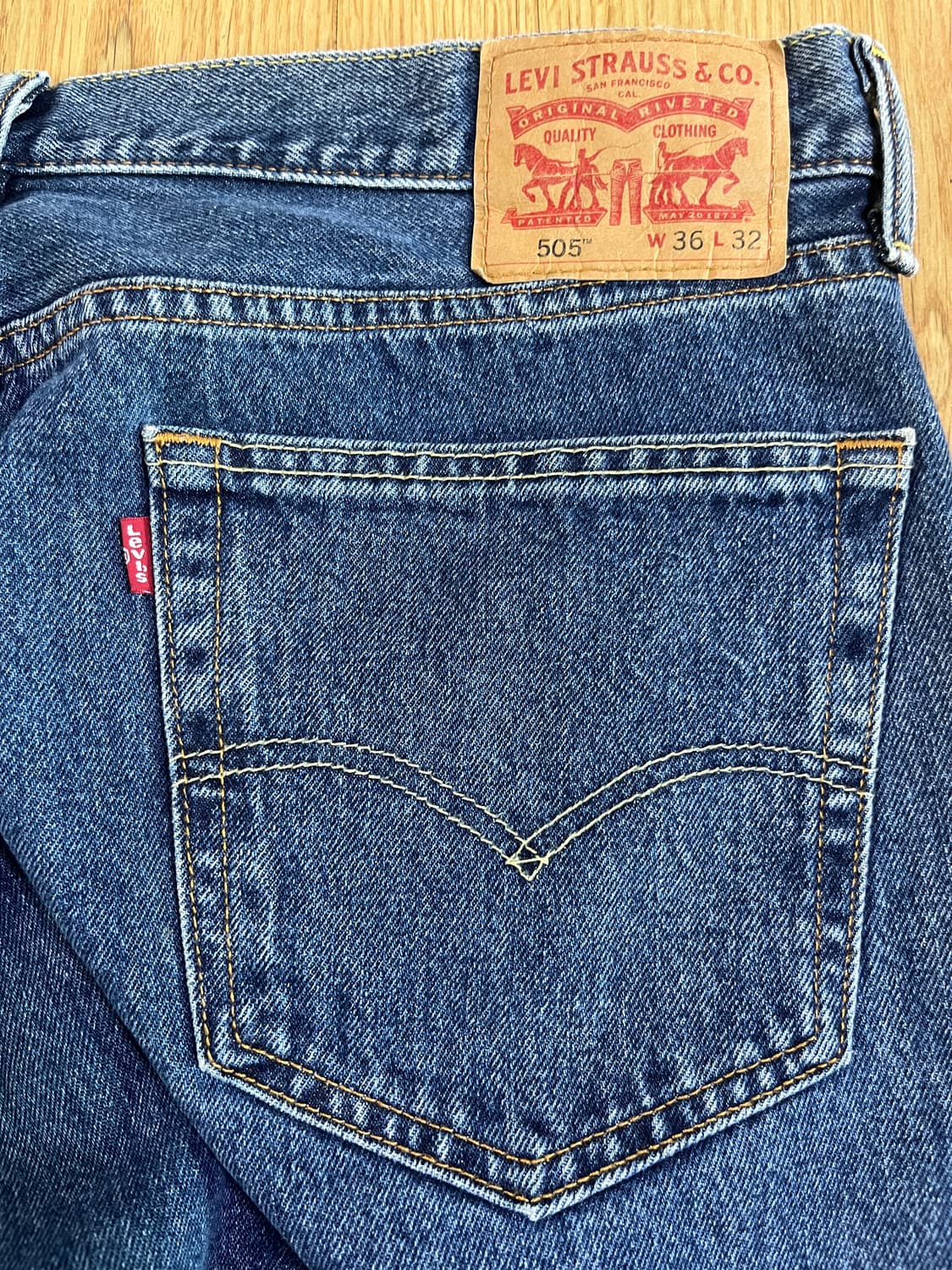 리바이스 505 36x32 상품이미지1