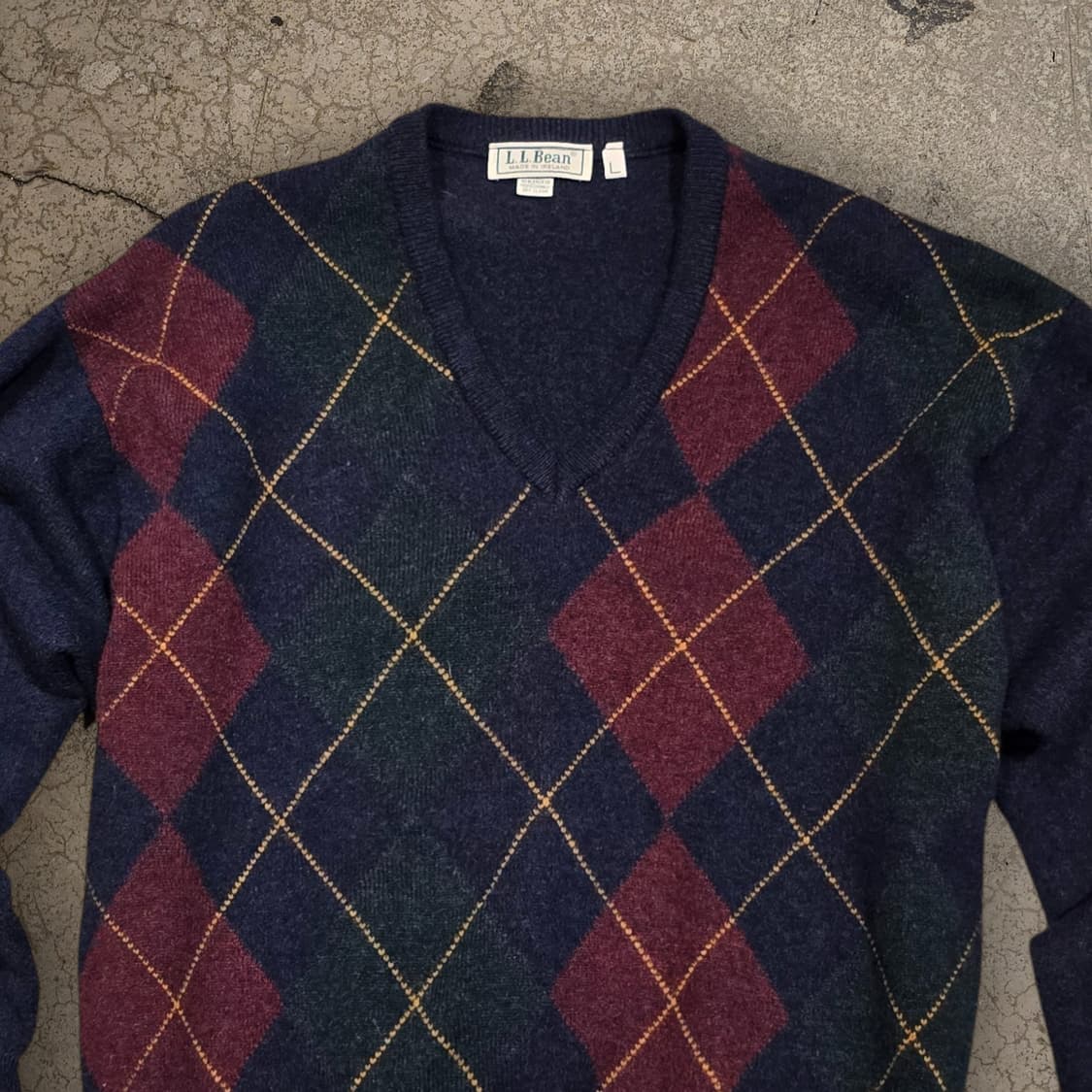 80s L.L.Bean 램스울 100  MADE IN IRELAND 상품이미지2