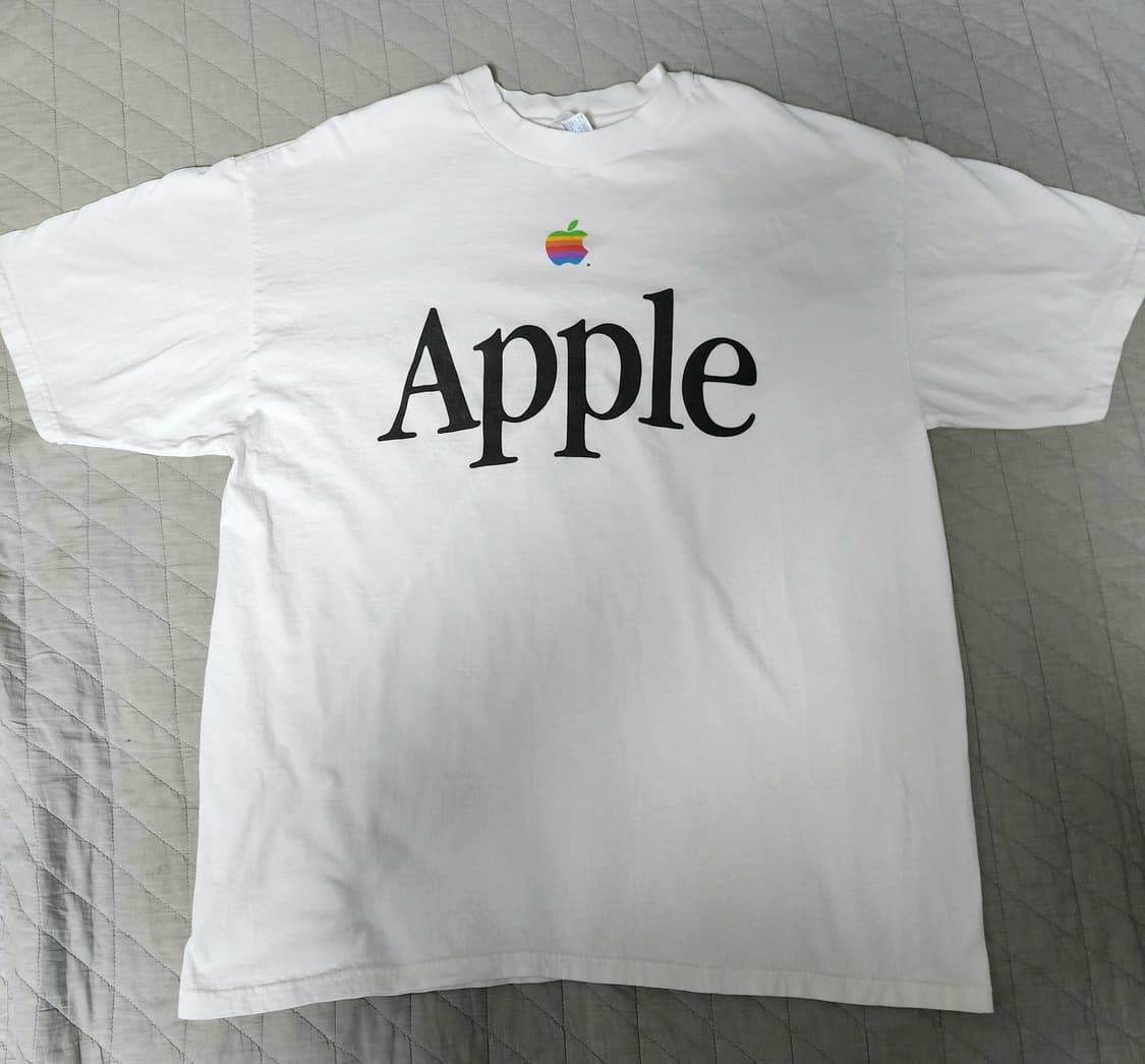 [XL] 90s 애플 프로모 빈티지 티셔츠 상품이미지1
