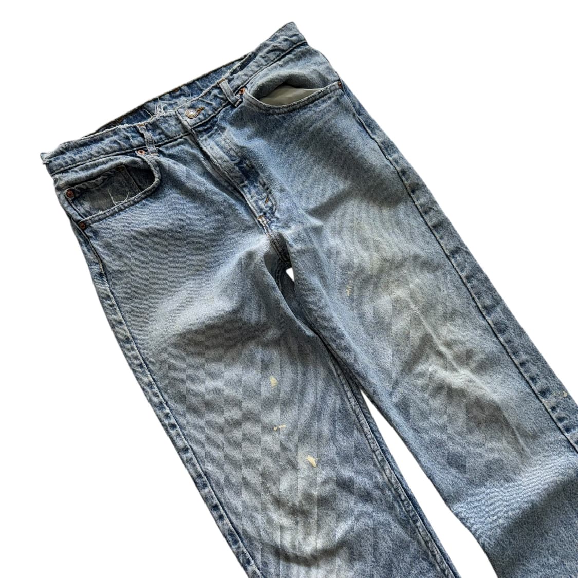 [32.5] 90's 리바이스 505 데님 청바지 USA [LV1435] 상품이미지6
