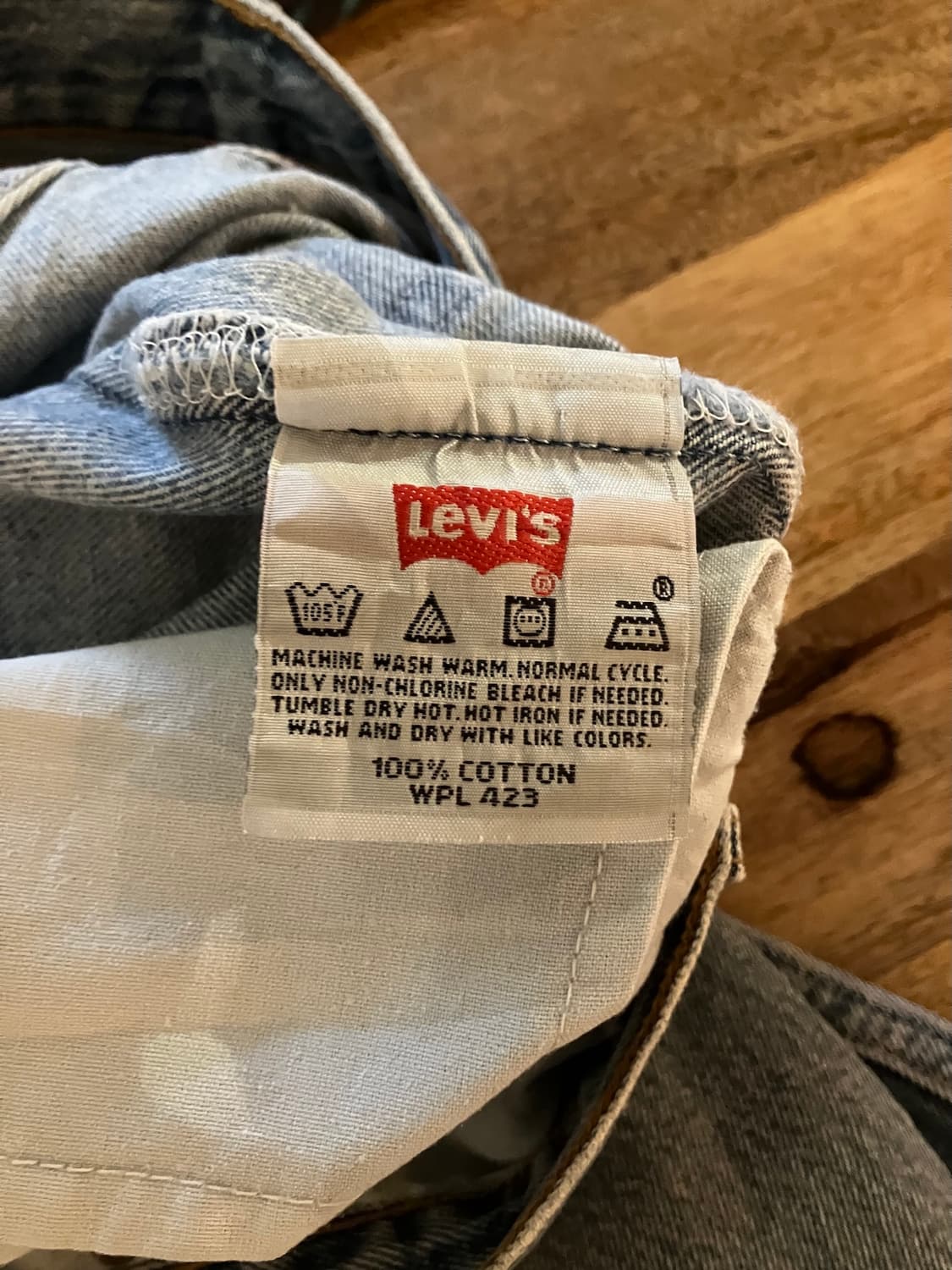 00s USA 빈티지 리바이스 501 데님 팬츠 상품이미지9