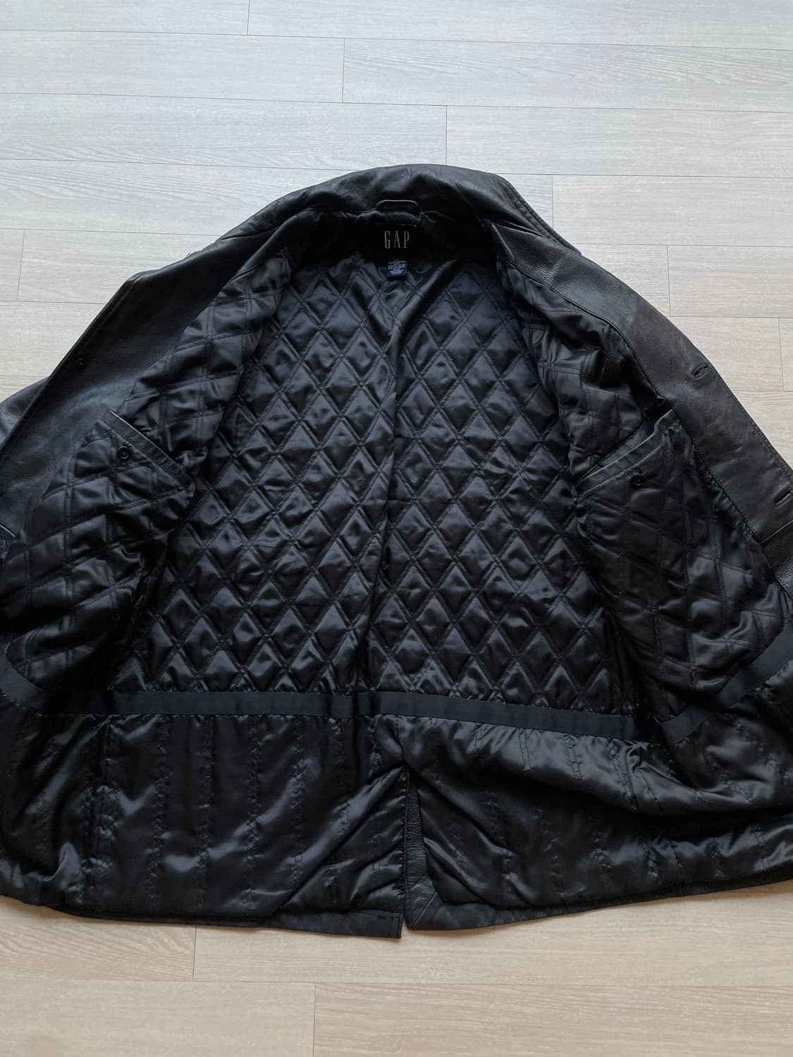 90s 올드갭 레더 카코트 gap carcoat 상품이미지5