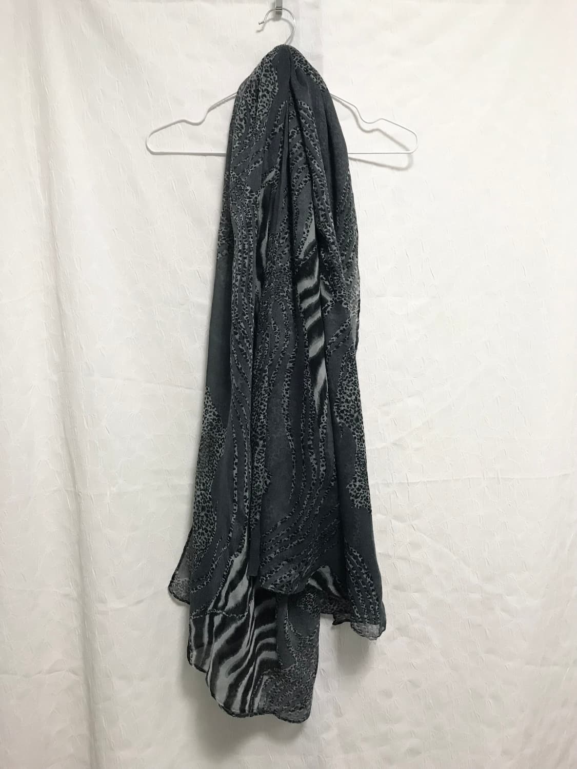 빈티지 vkei 펑크 지브라 레오파드 스카프 상품이미지2