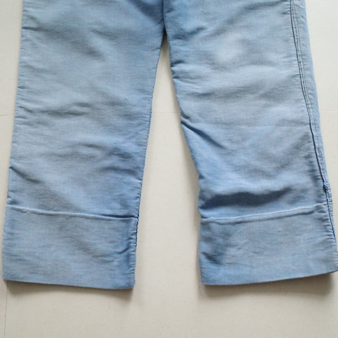 80s 프렌치 몰스킨 리페어&페이트 워크팬츠 MADE IN FRANCE  상품이미지9