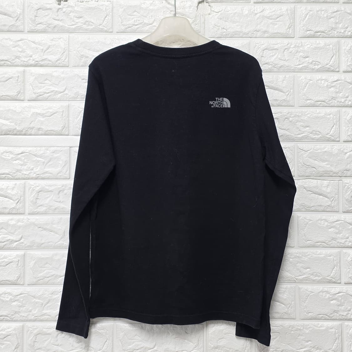 택포_ 노스페이스 블랙 긴팔 티셔츠 90 eha 상품이미지4