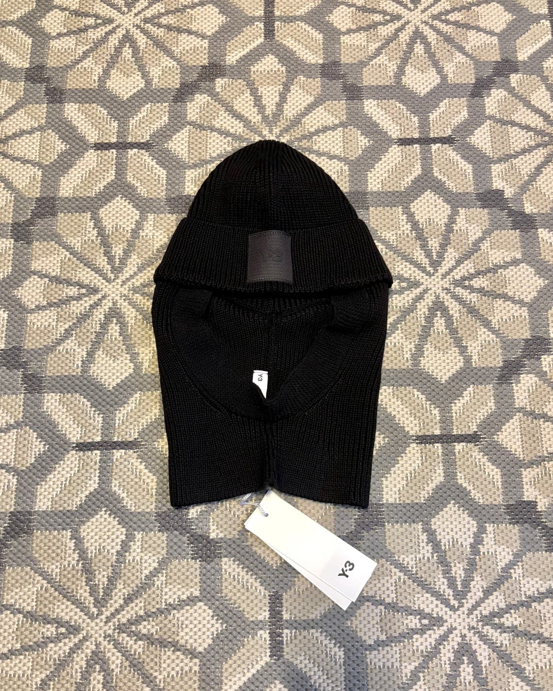 (OS) Y-3 아이콘 바라클라바 레이어드 비니 상품이미지1