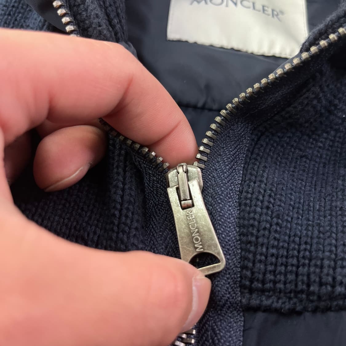 100 몽클레어 골덴 믹스 바람막이 자켓 상품이미지3