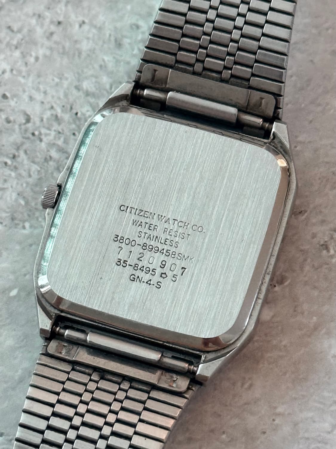 Citizen 시티즌 Square Day-Date 10bar 상품이미지5