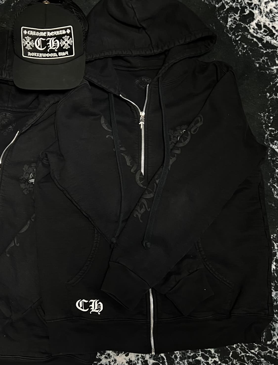 크롬하츠 대거 후드집업 XL 상품이미지1