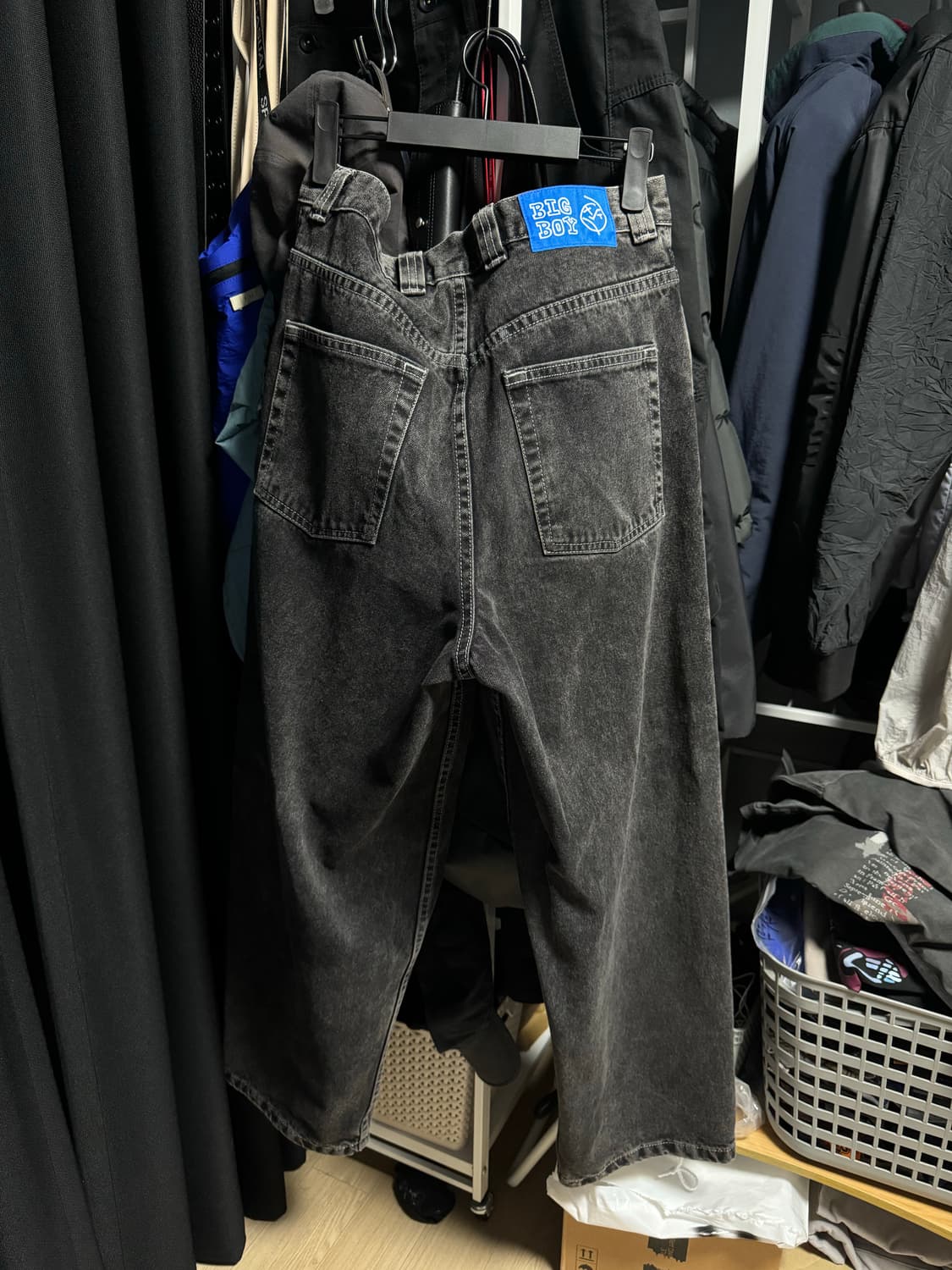 폴라 스케이트 빅보이 팬츠 (Silver Black) 상품이미지6