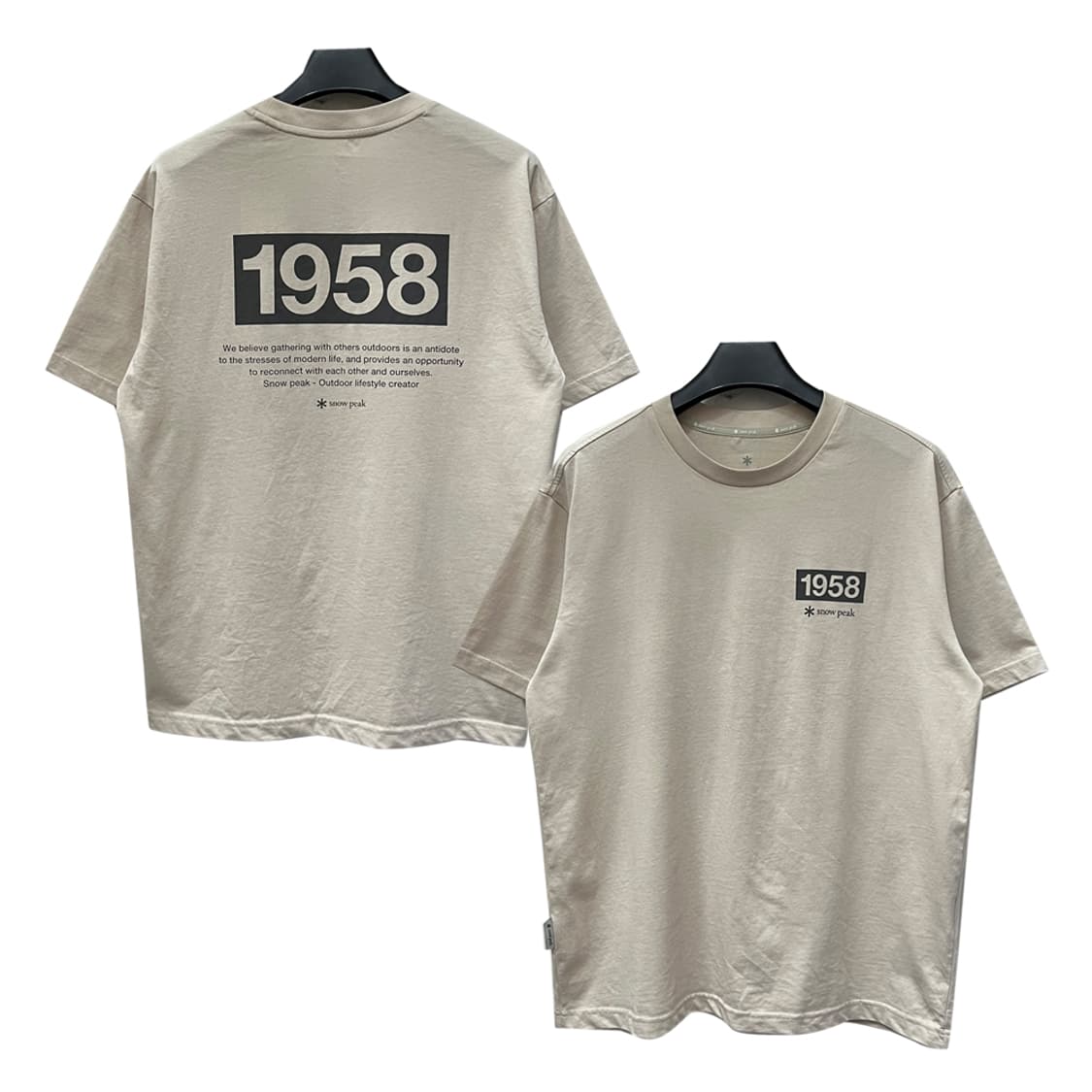 스노우피크 1958 그래픽 반팔티 100 상품이미지1